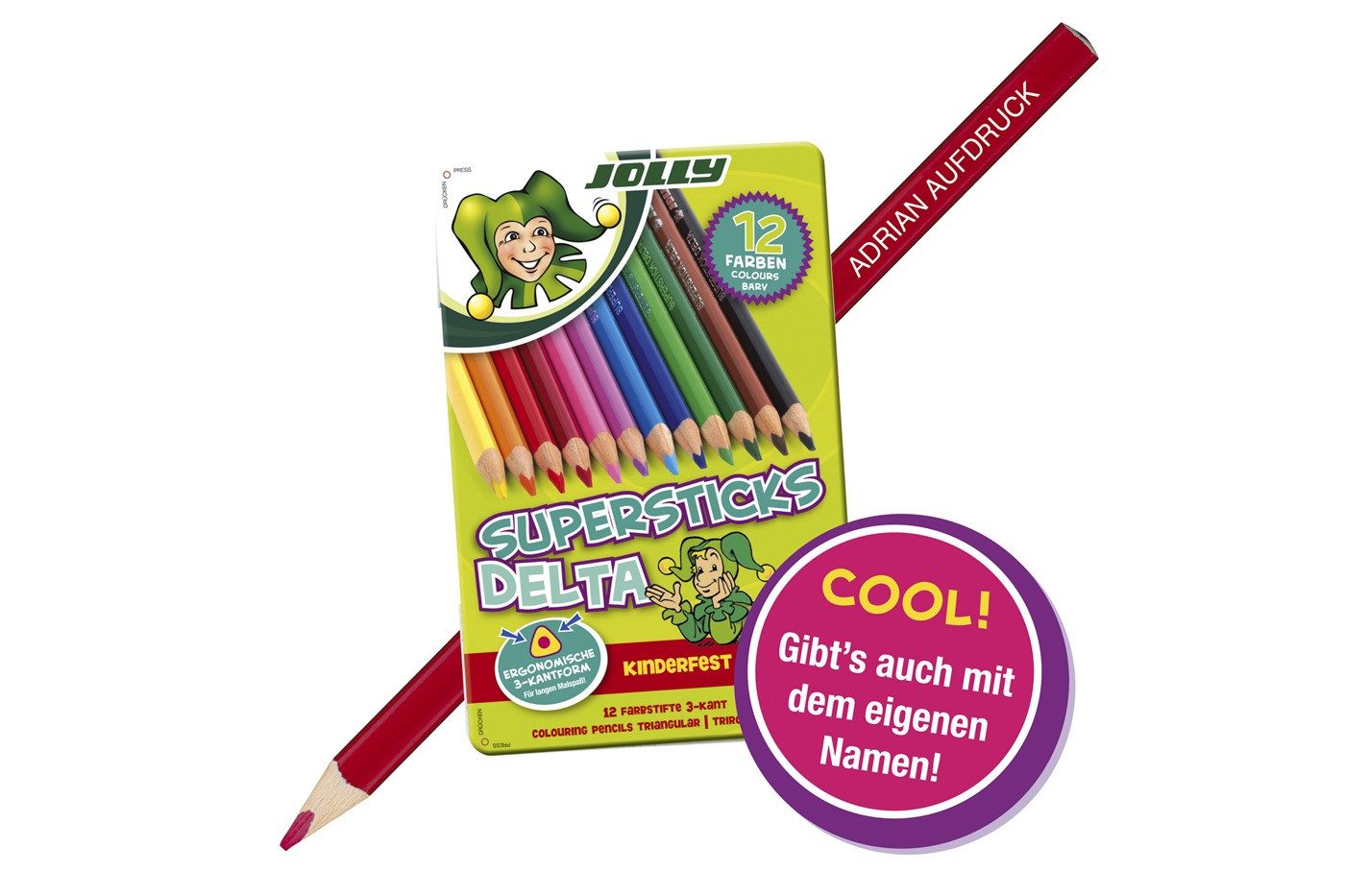 JOLLY Buntstift JOLLY SUPERSTICKS DELTA