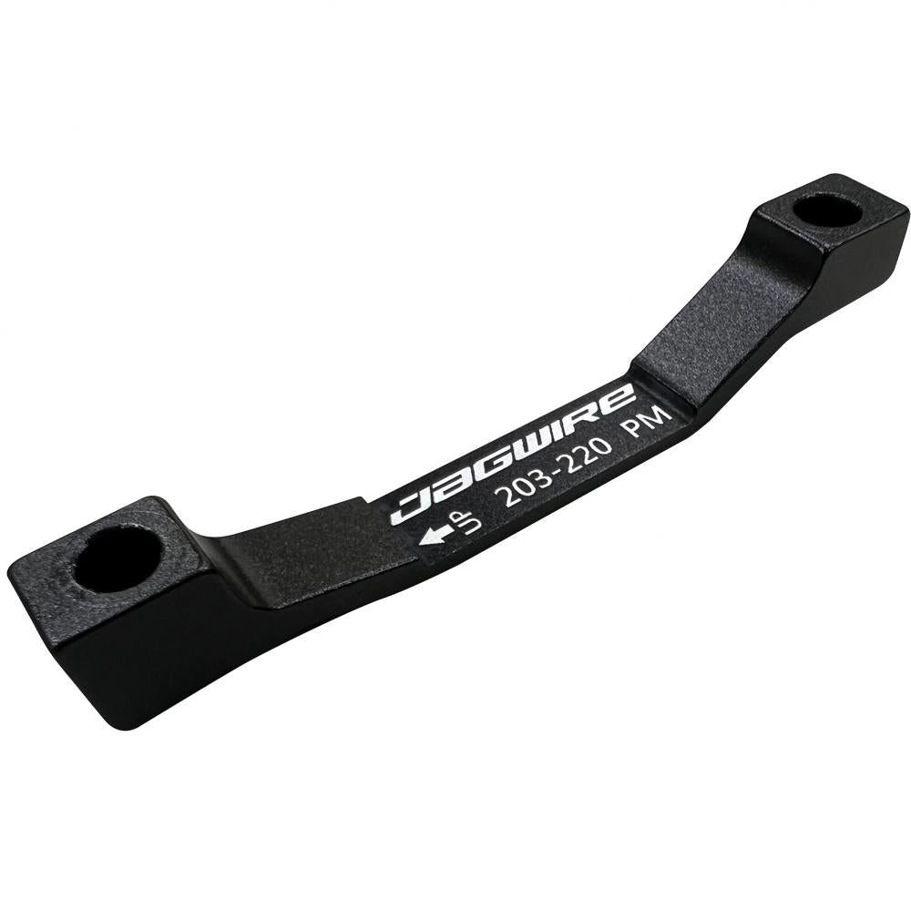 Scheibenbremssattel Jagwire Bremssatteladapter Postmount 203mm auf 220mm Schwarz - präzise