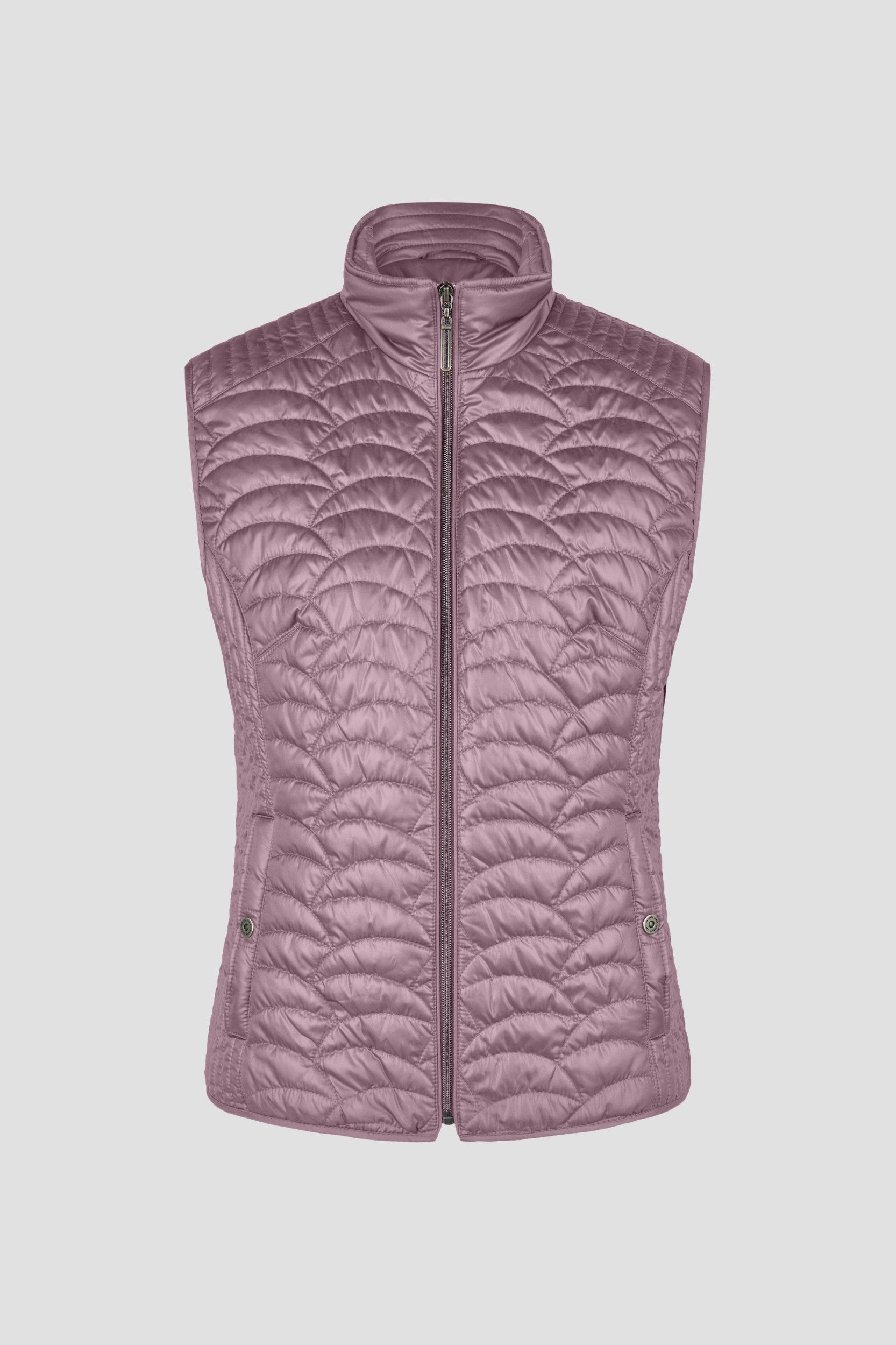Barbara Lebek Kurzweste Weste Stepp 505 dusty rose