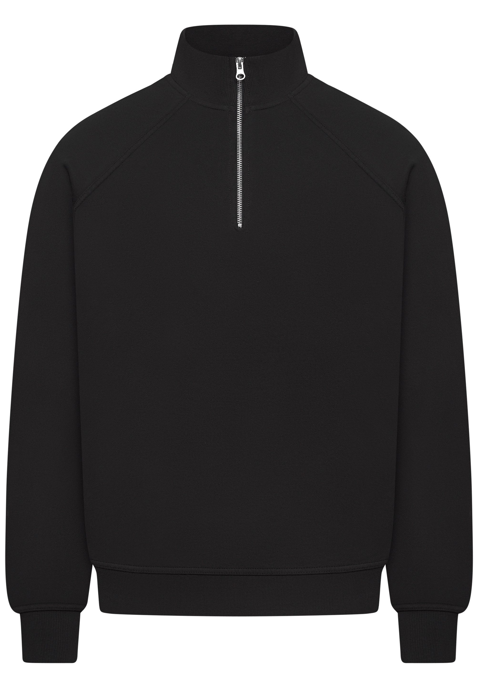 BEHYPE STUDIOS Sweatshirt IM OVERSIZE FIT, HALF-ZIP Herren lockerer Sweater günstig online kaufen
