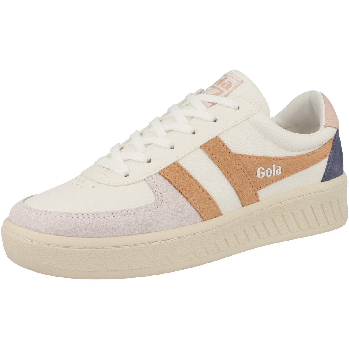 Gola Grandslam Trident Damen Sneaker Turnschuhe, Sportschuhe, Freizeitschuhe, Halbschuhe, Schnürschuhe
