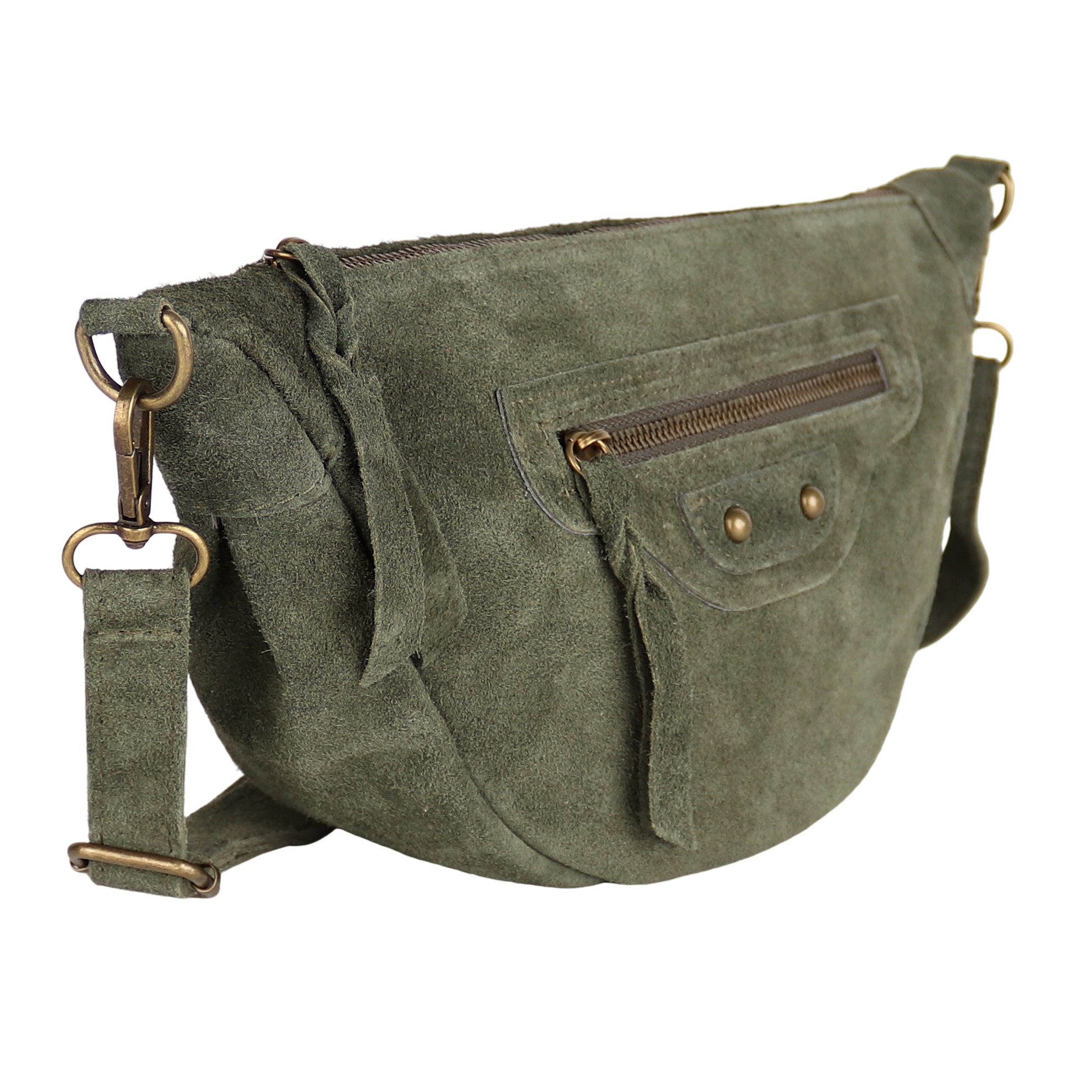 MIRROSI Schultertasche Damen Runde Umhängetasche aus günstig online kaufen
