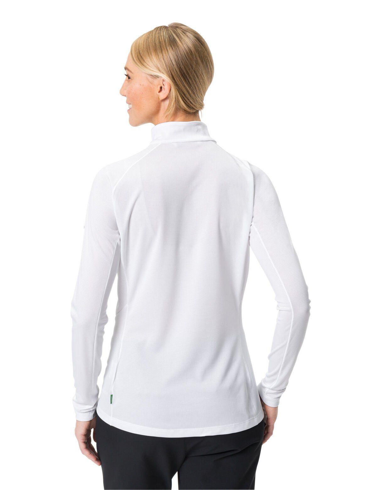 white Green Larice Shirt (1-tlg) Women's uni Shape Rundhalspullover II VAUDE Light