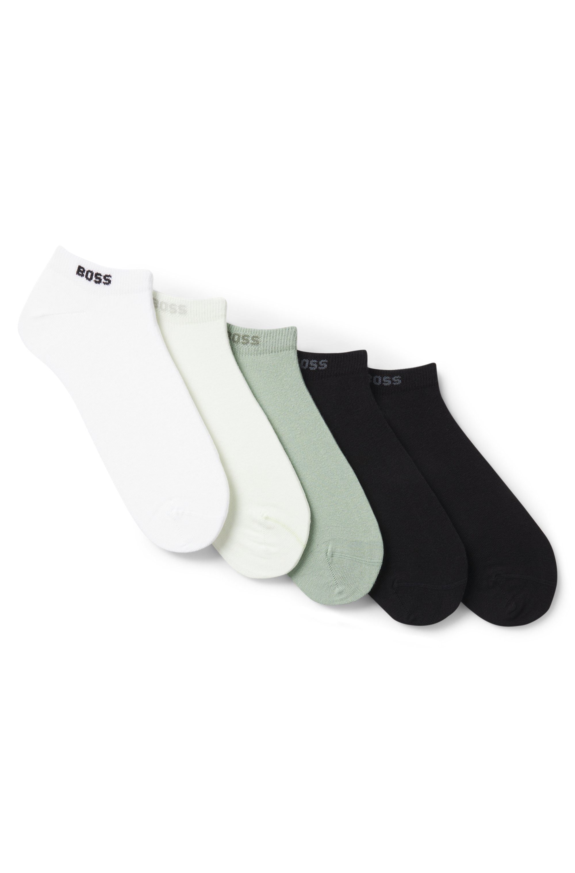 BOSS Sneakersocken 5P AS Uni CC (Packung, 5-Paar) mit BOSS Label günstig online kaufen