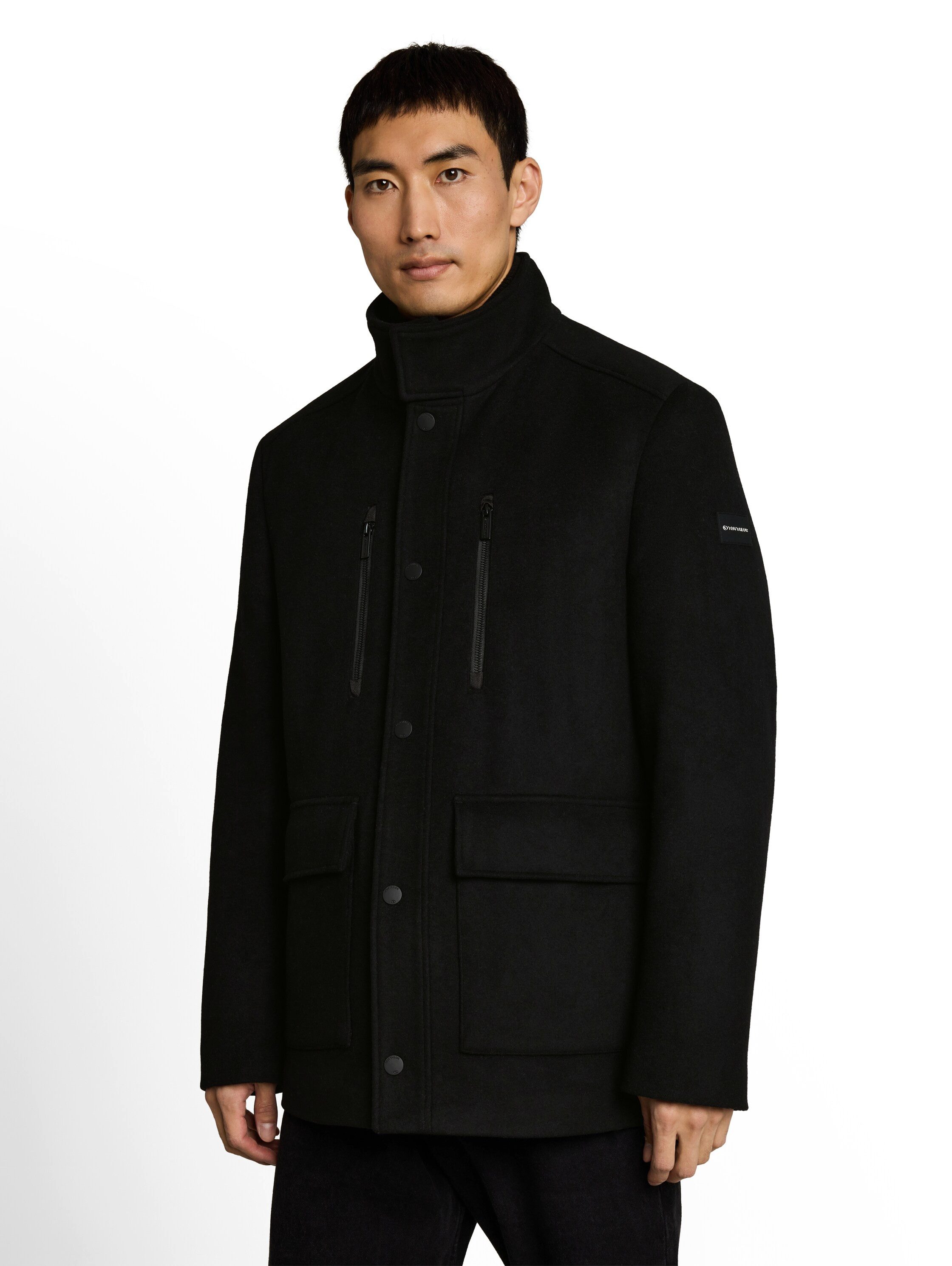 TOM TAILOR Wolljacke mit abnehmbarer Innenjacke