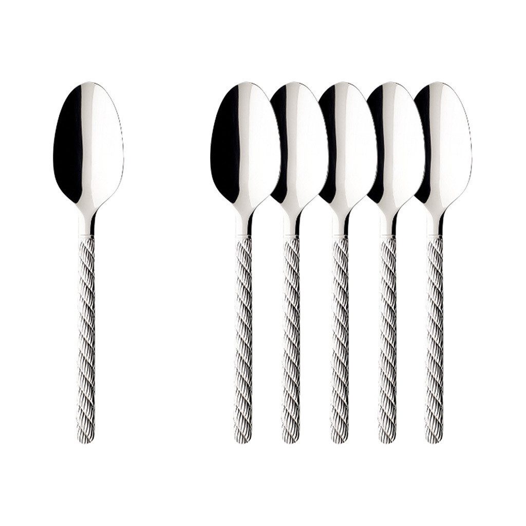 Villeroy & Boch Suppenlöffel Montauk Tafellöffel 212 mm 6er Set (6 Stück)