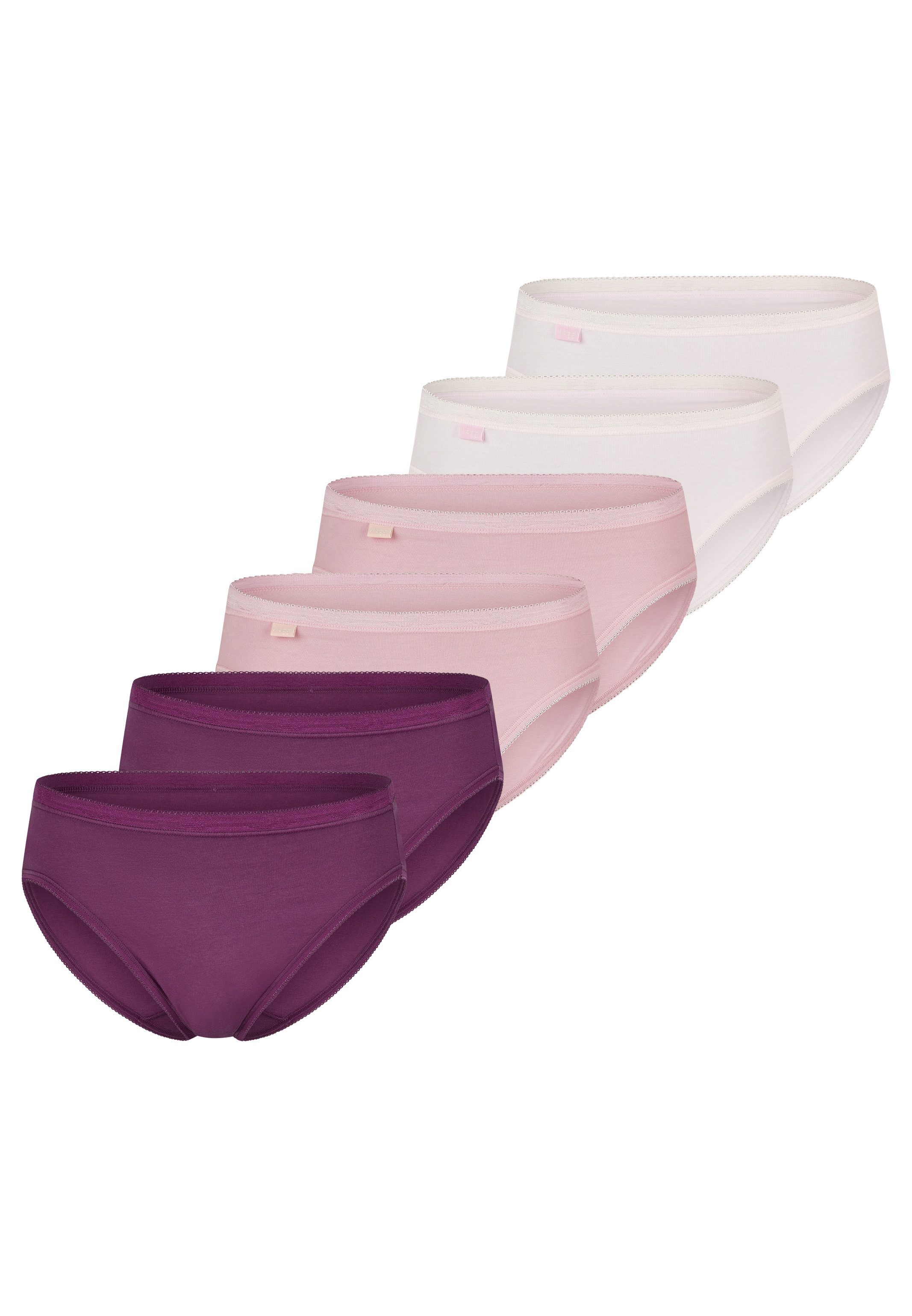 sloggi Tai-Slip 6er Pack Basic+ (Spar-Set, 6-St) Tai Slip - Baumwolle - Atm günstig online kaufen