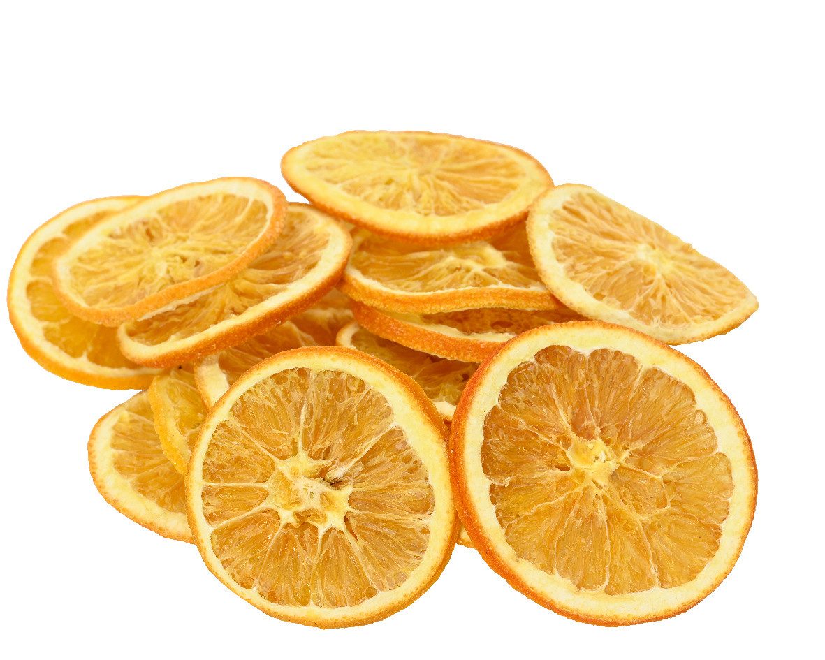Kaemingk Bastelnaturmaterial, Orangenscheiben getrocknet orange