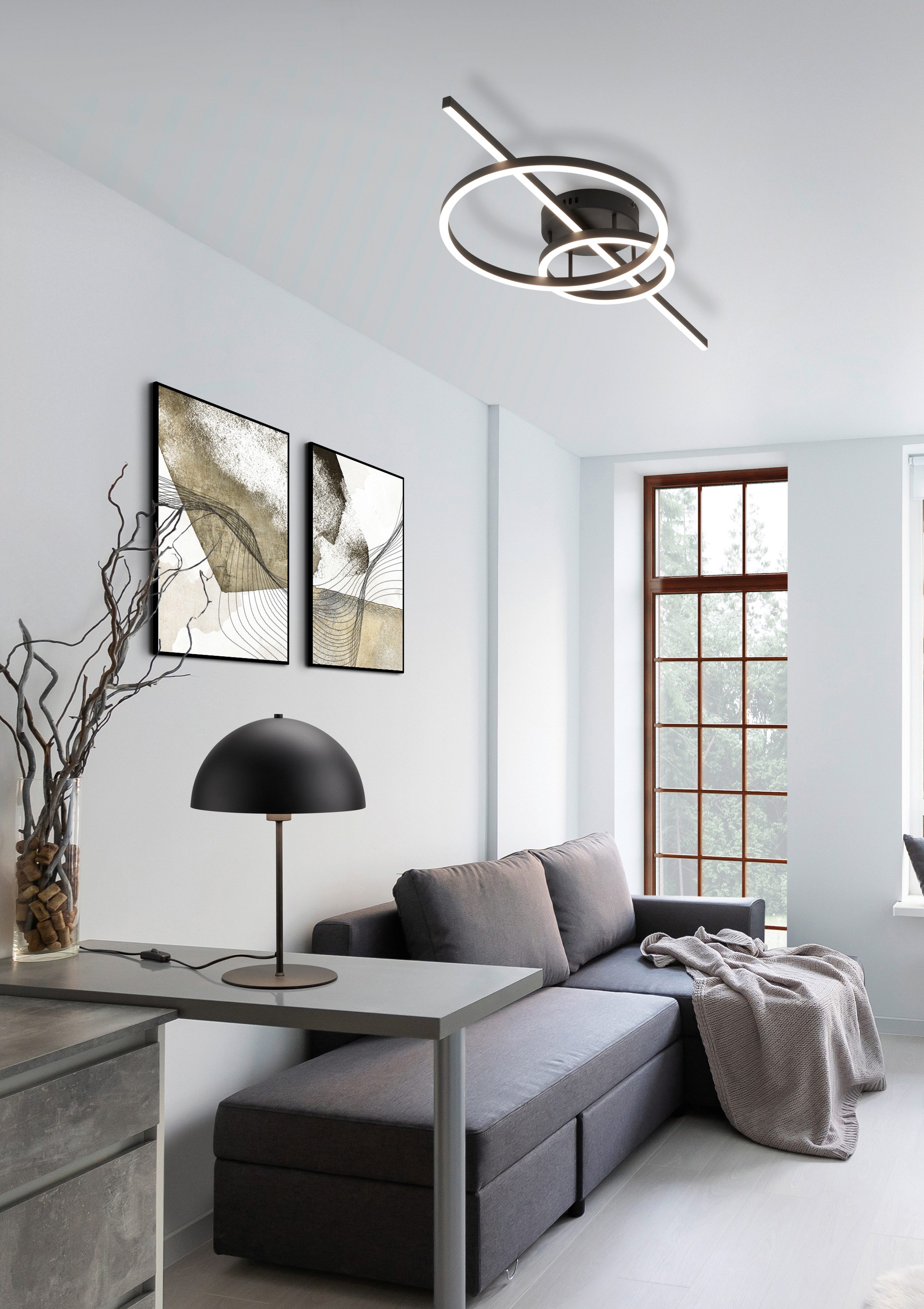 TRIO Leuchten LED Deckenleuchte MONTILLA, Deckenlampe günstig online kaufen