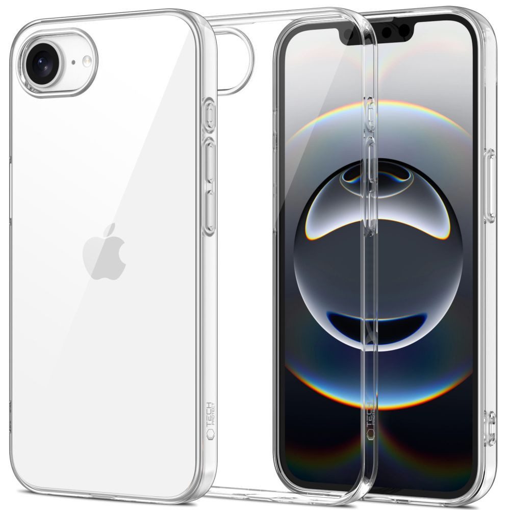 TECH PROTECT Handyhülle Schutzhülle Handyschale Smartphonehülle 6,1 Zoll, TPU, flexibel, kratzfest, passgenau
