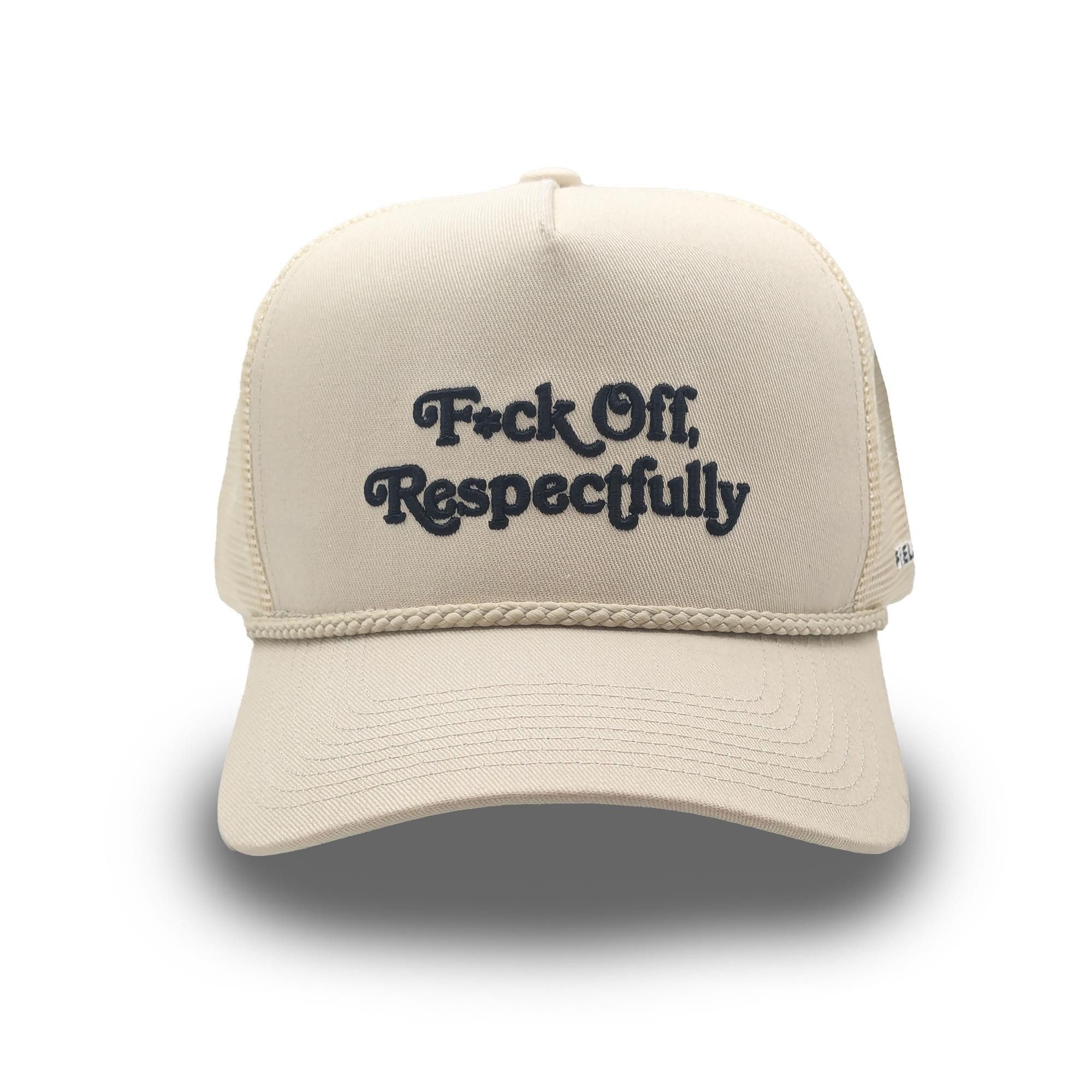 Trucker Cap Field Grade Respectfully Trucker Cap Twill Mesh