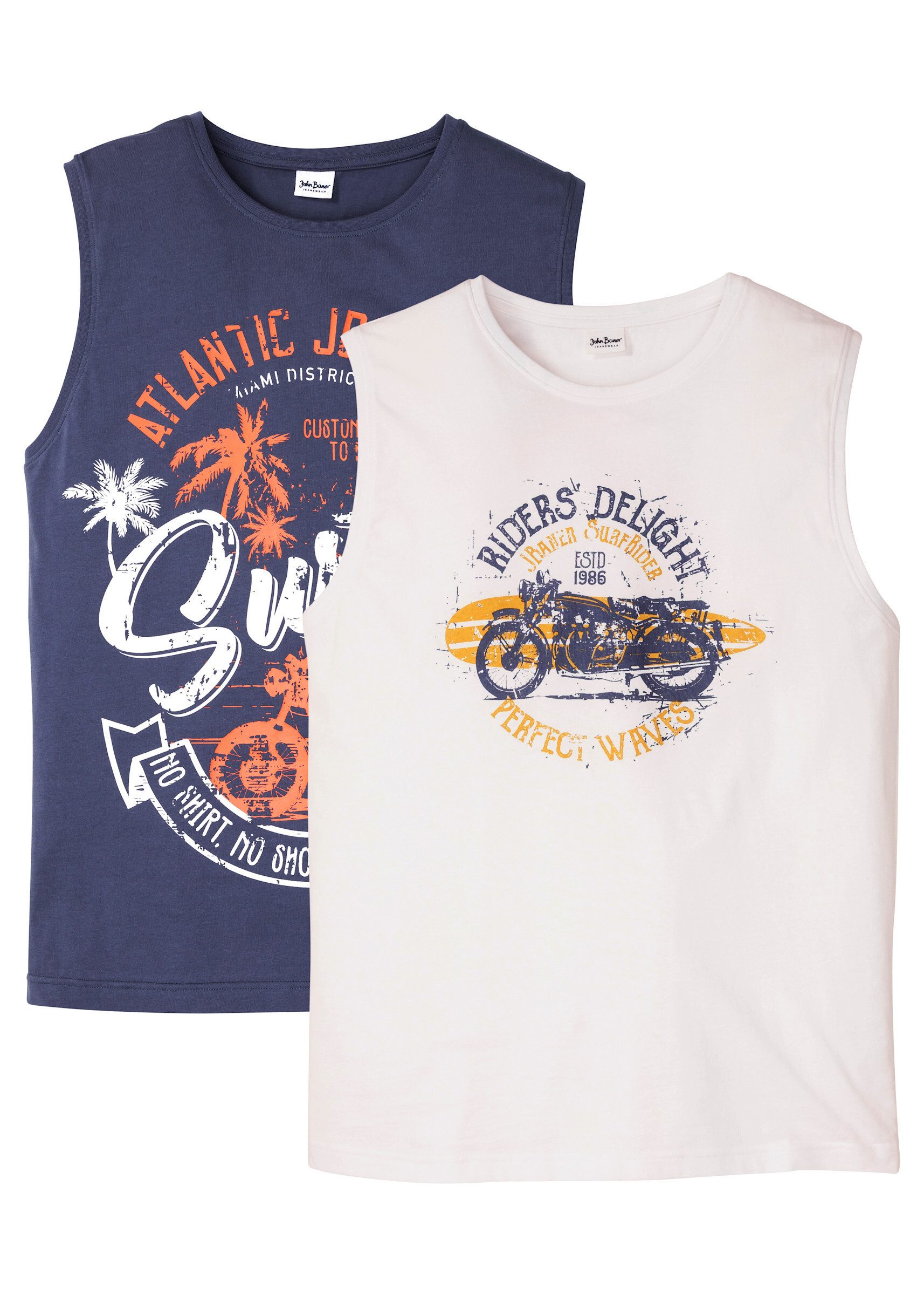 Witt T-Shirt Top Ärmellos (2-tlg)