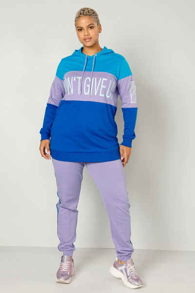 Angel of Style Sweatshirt Hoodie Blockstreifen Kapuze