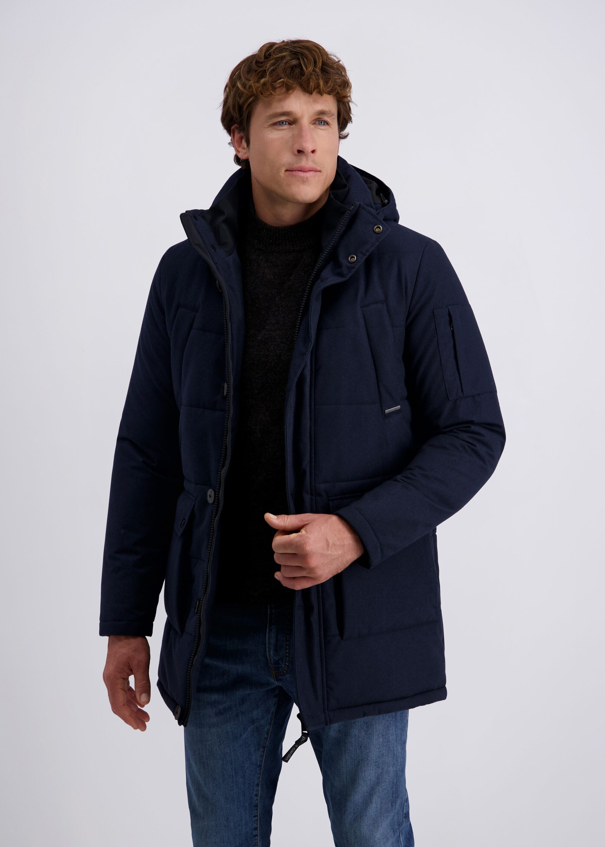 Pierre Cardin Parka mit Kapuze günstig online kaufen