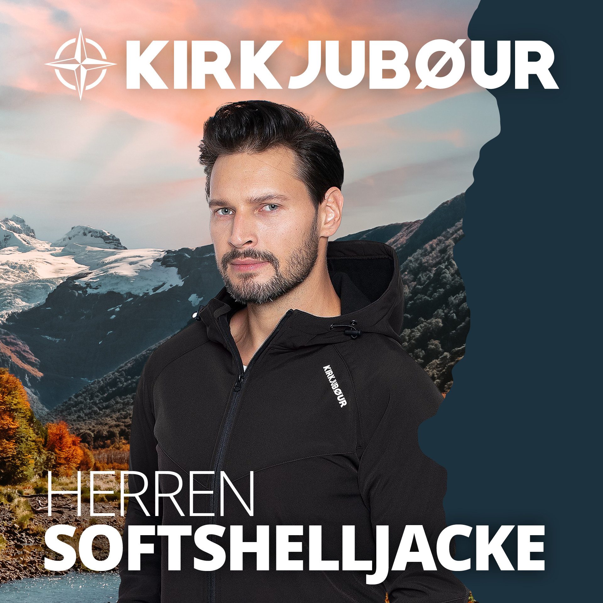 KIRKJUBOUR Softshelljacke Njordr wasserdicht bis 10.000 günstig online kaufen