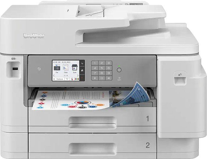 Brother MFC-J5955DW WLAN-Drucker, (WLAN (Wi-Fi), LAN (Ethernet), NFC, Wi-Fi Direct)
