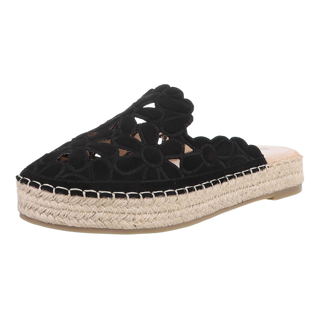 Ital-Design Damen Mules Freizeit Pantolette (88930287) Flach Pantoletten in günstig online kaufen