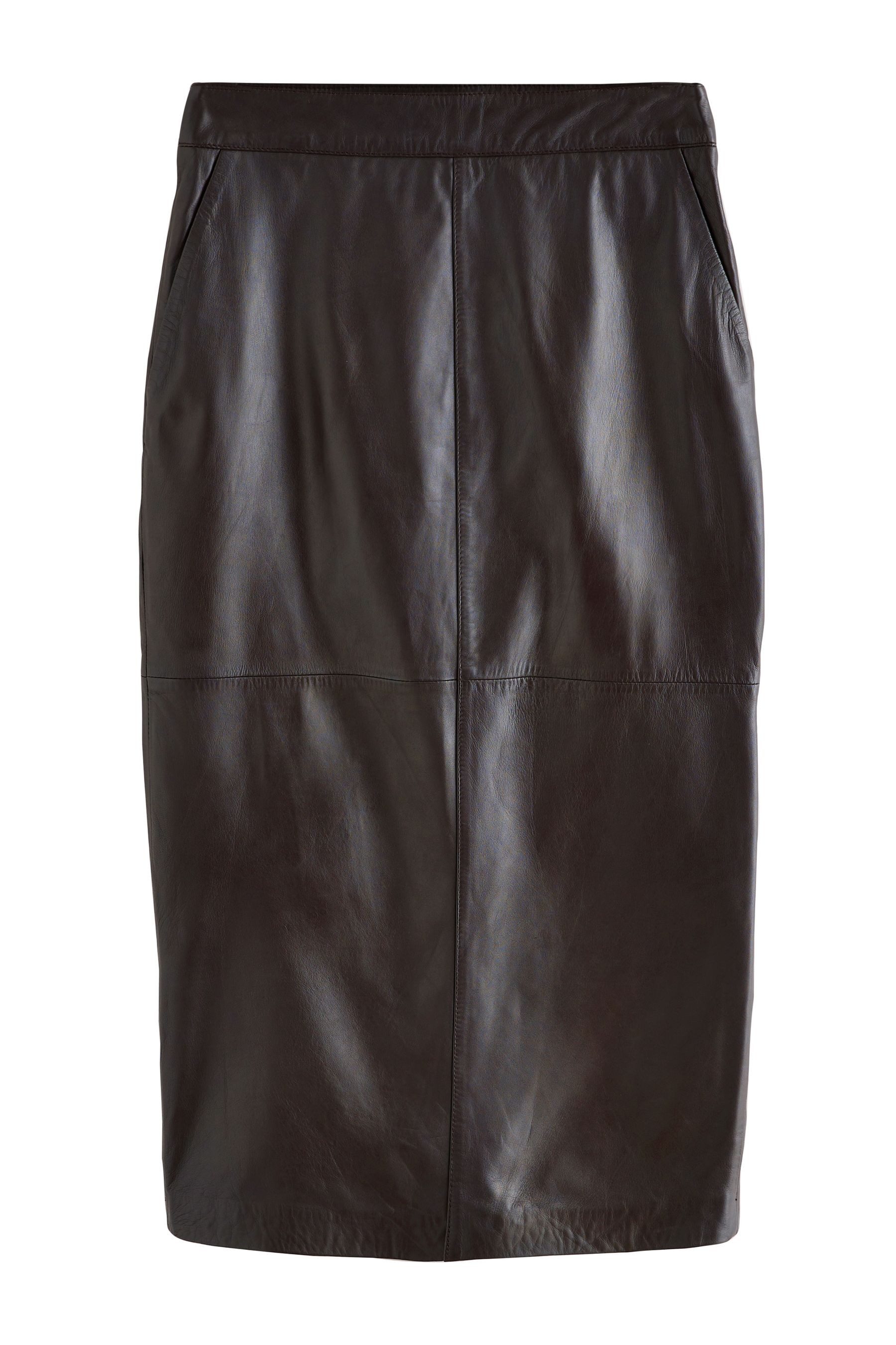 Next Lederrock N. Premium Bleistiftrock aus günstig online kaufen