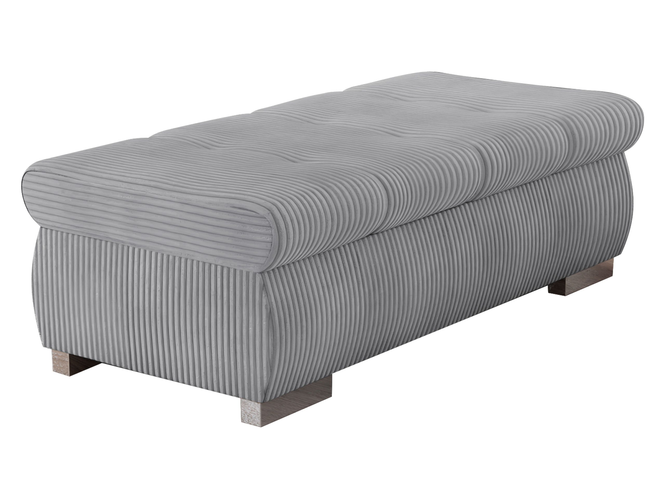 MIRJAN24 Polsterhocker Orkan Groß, Holzkonstruktion, 120x60x39 günstig online kaufen