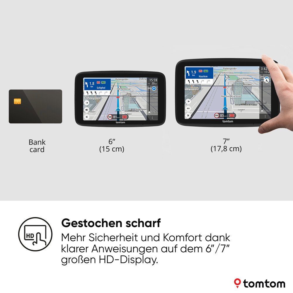 TomTom TomTom GO Expert Plus EU Navigationsgerät (Weltweit, Echtzeitwarnungen)