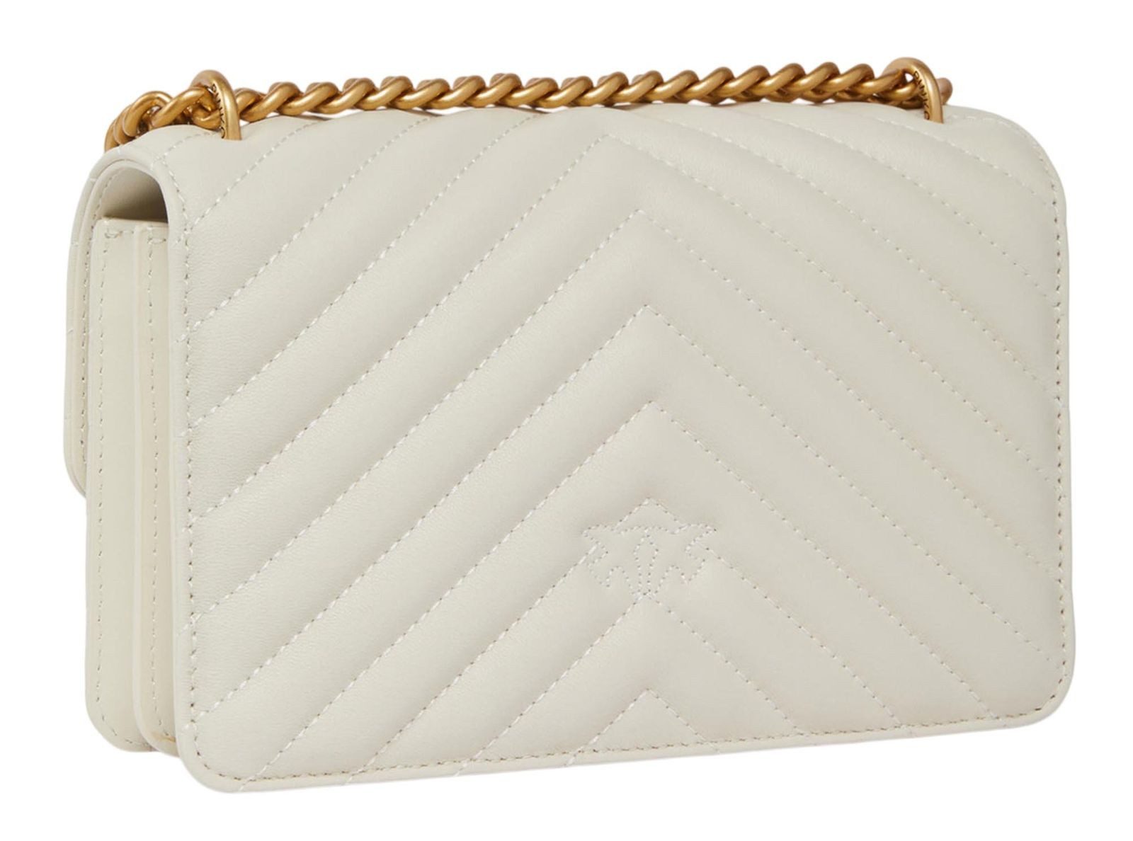 PINKO Umhängetasche Mini DC Sheep Nappa Chevron, aus echtem Schafsleder günstig online kaufen