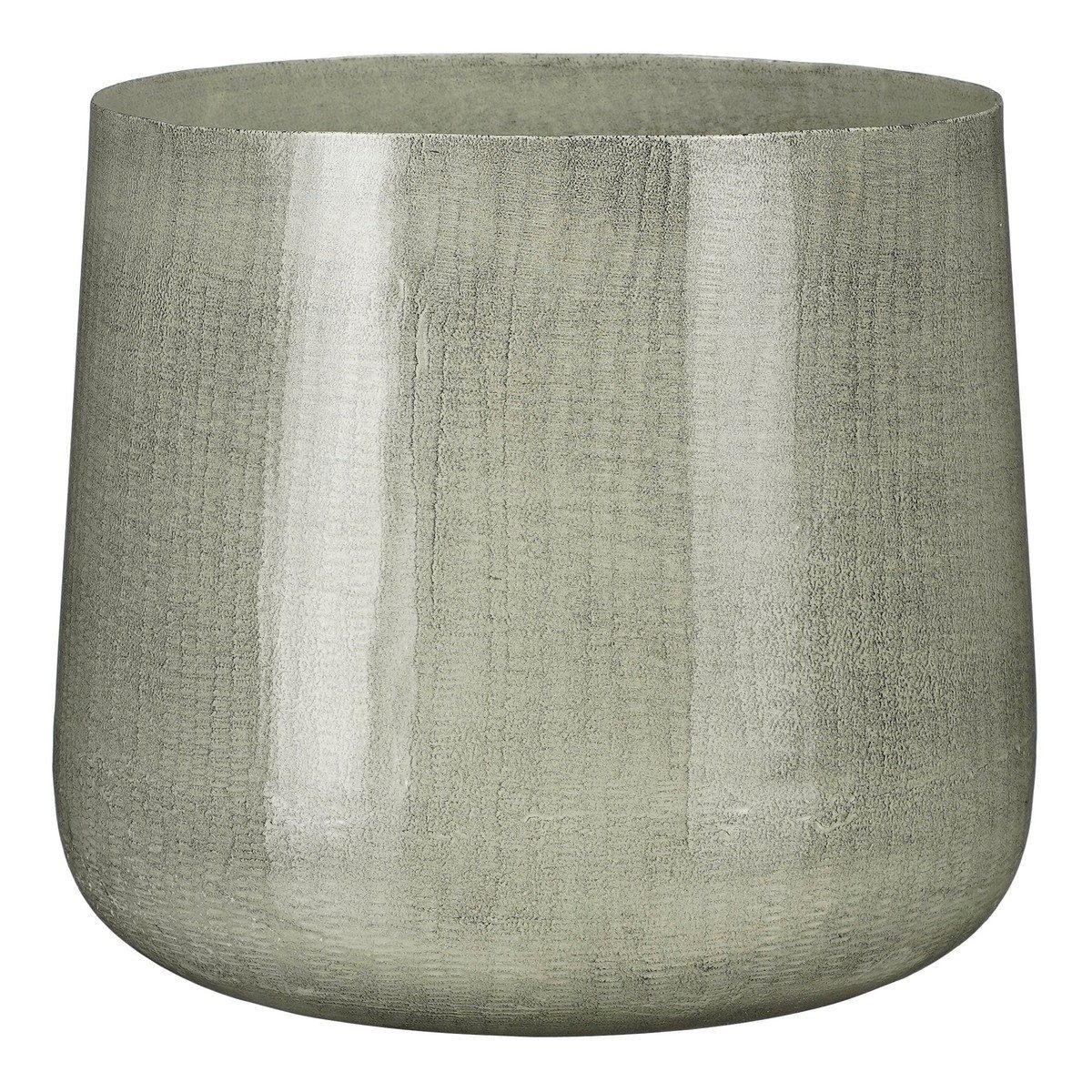 Mica Decorations Blumentopf Mica Decorations Benson Topf rund h.grau - h24xd26cm
