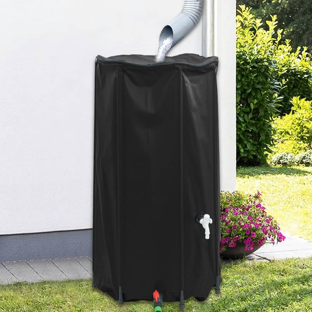 vidaXL Bewässerungssystem Wassertank mit Wasserhahn Faltbar 100 L PVC, (1-tlg)