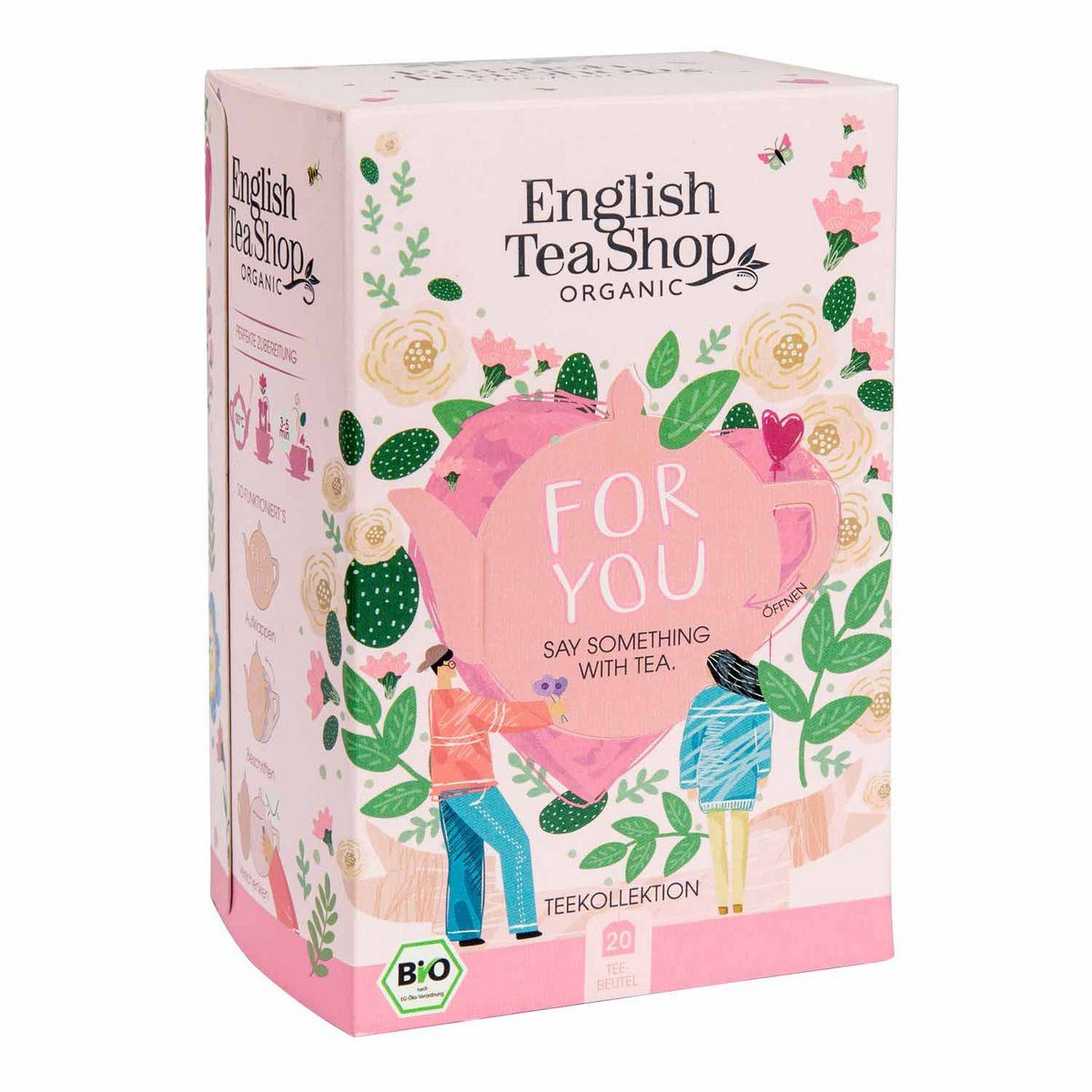 English Tea Shop Teebox ETS Tee Mix Geschenkset 20 Stk. 5 Sorten For You Für Dich Kollektion
