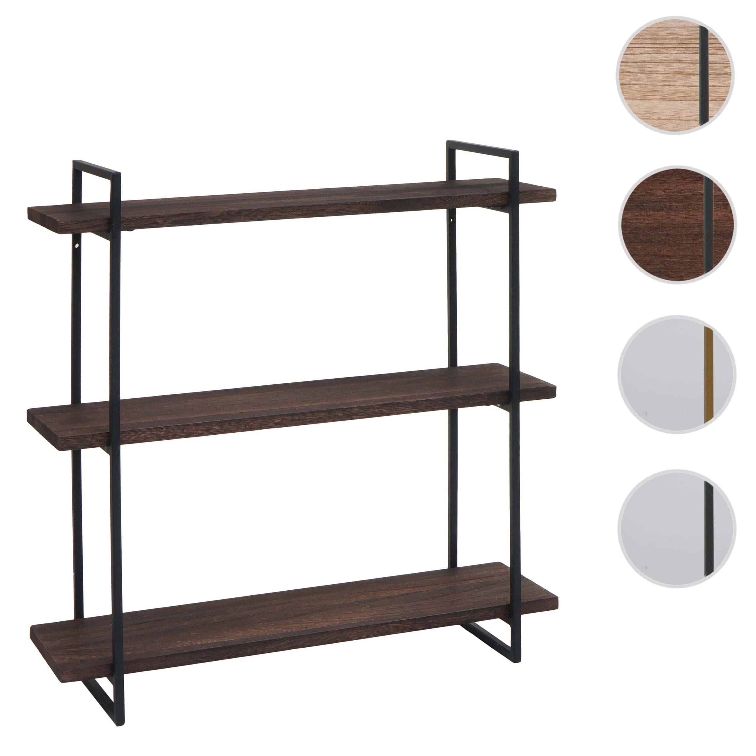 MCW Wandregal MCW-K78-W, Drei Regalböden, Industriedesign günstig online kaufen