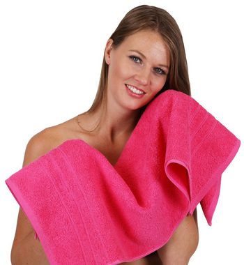 Betz Handtuch Set 8-TLG Handtuch-Set Deluxe 100% Baumwolle 2 Badetücher 2 Duschtücher 2 Handtücher 2 Seiftücher, 100% Baumwolle, (8-tlg)