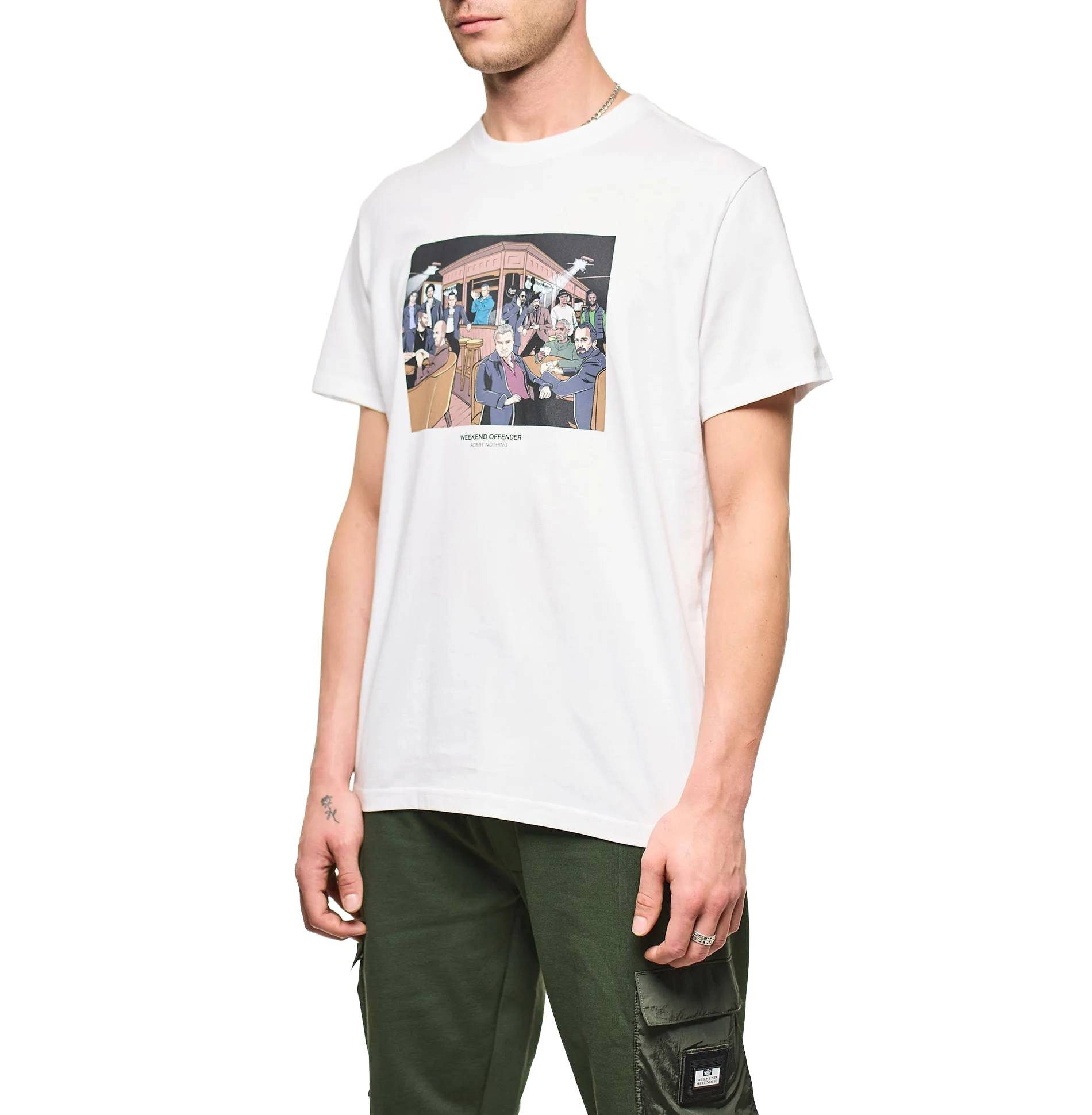 Weekend Offender T-Shirt T-Shirt Weekend Offender Wyndham white