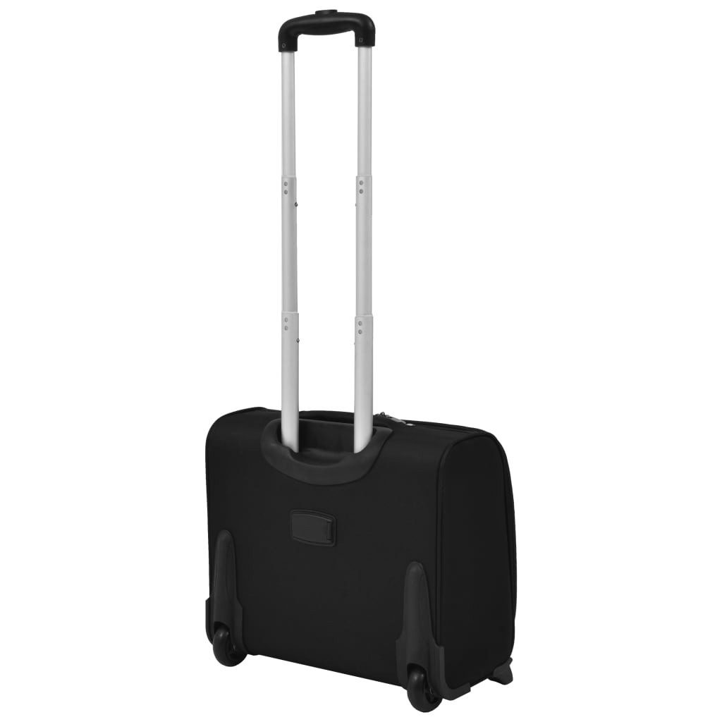 vidaXL Trolley Pilottrolley Schwarz