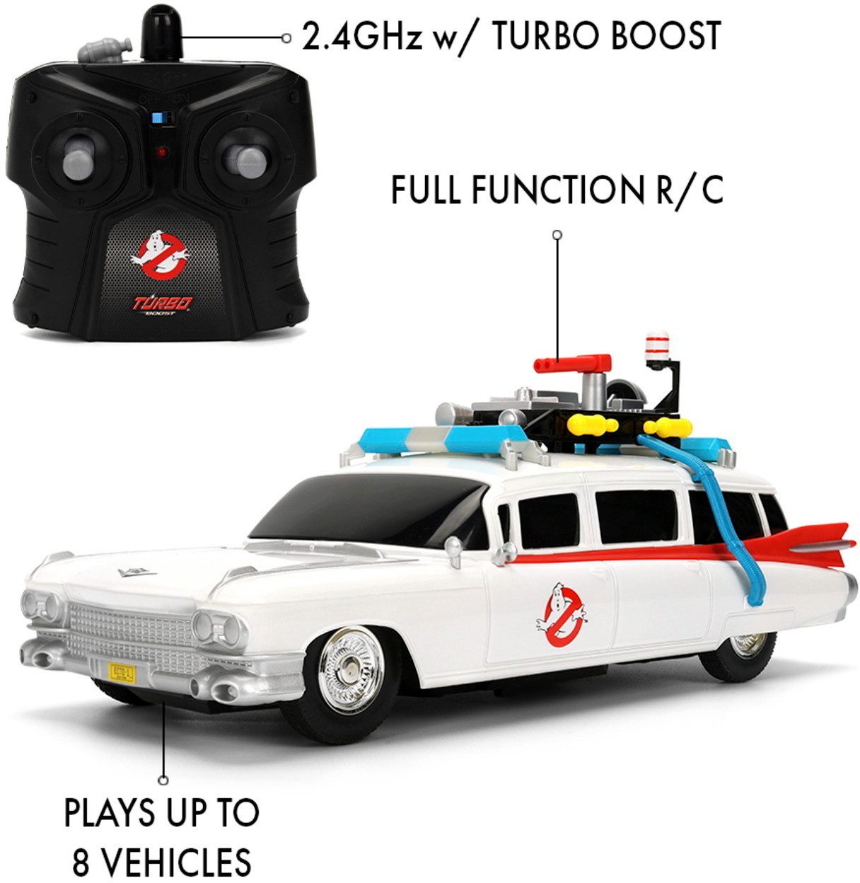 JADA RC-Auto ferngesteuertes Auto HR RC Ghostbusters Ecto-1 1:16 9336139314R00