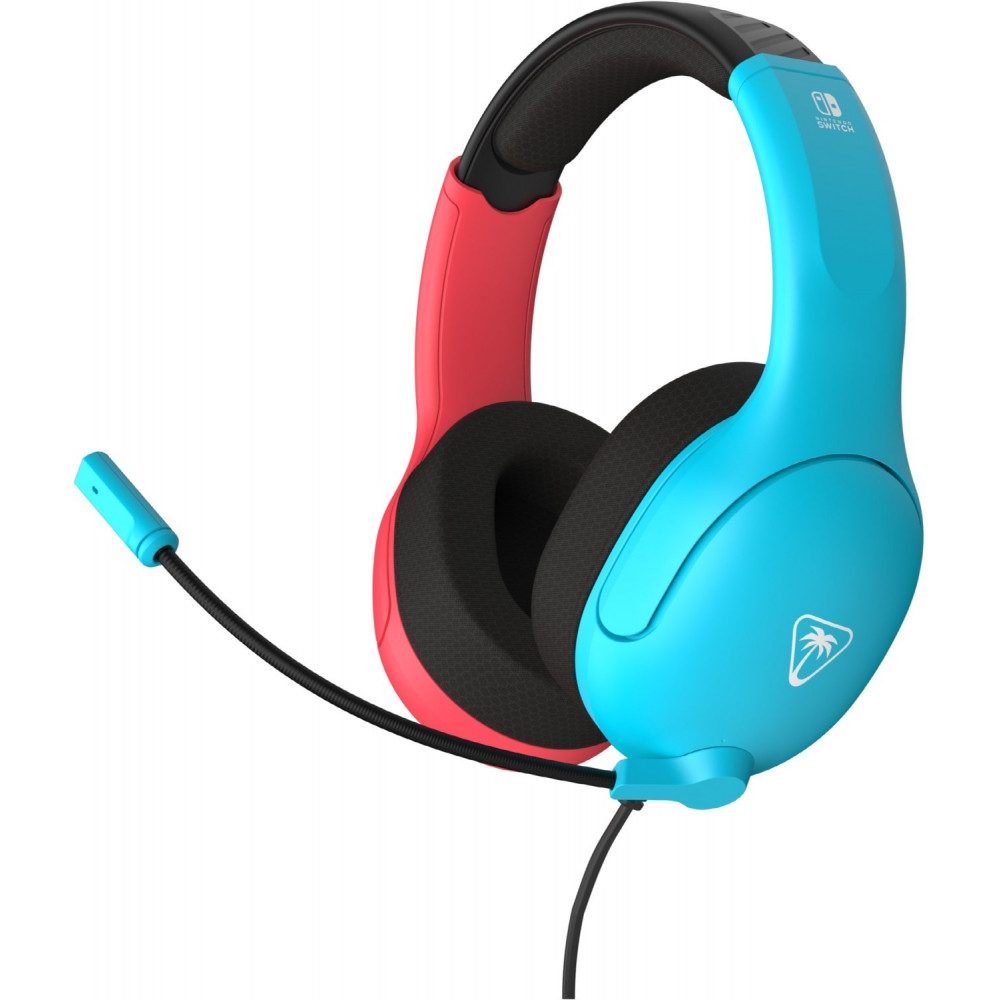 Turtle Beach TBS-8002-25 nsw airlite fit headset neon blau/rot Kopfhörer Gaming-Headset