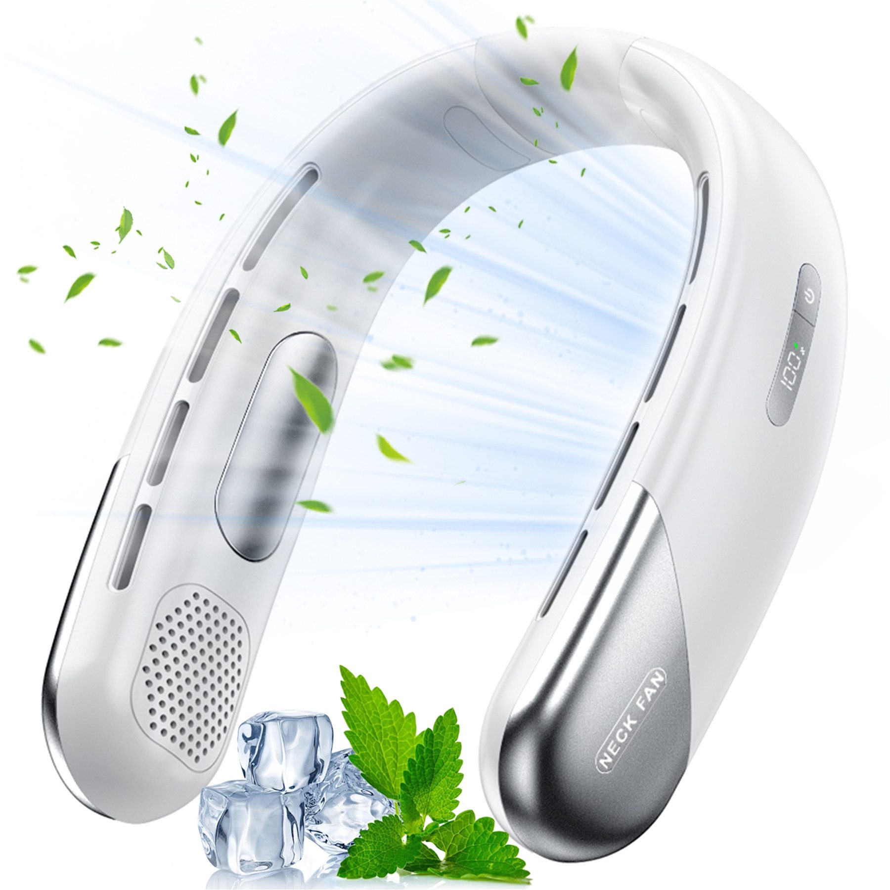 Senmudi Mini USB-Ventilator Nackenventilator,Tragbarer Halsventilator,2400 günstig online kaufen