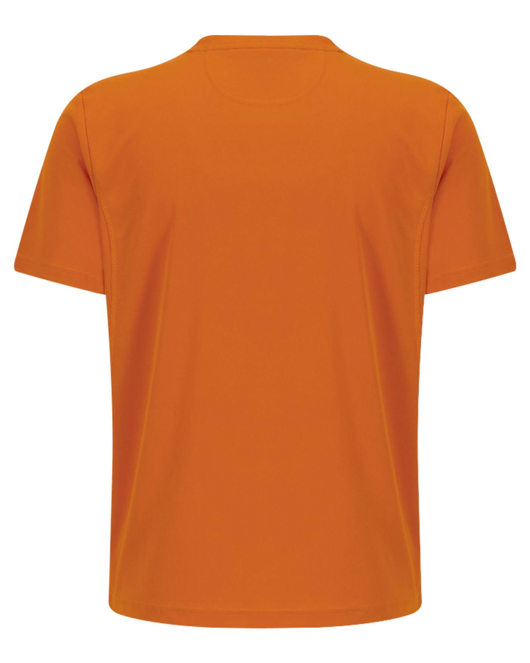 BRISTOL mandarine BASIC orange (506) T-Shirt Meru T-Shirt Herren (1-tlg)