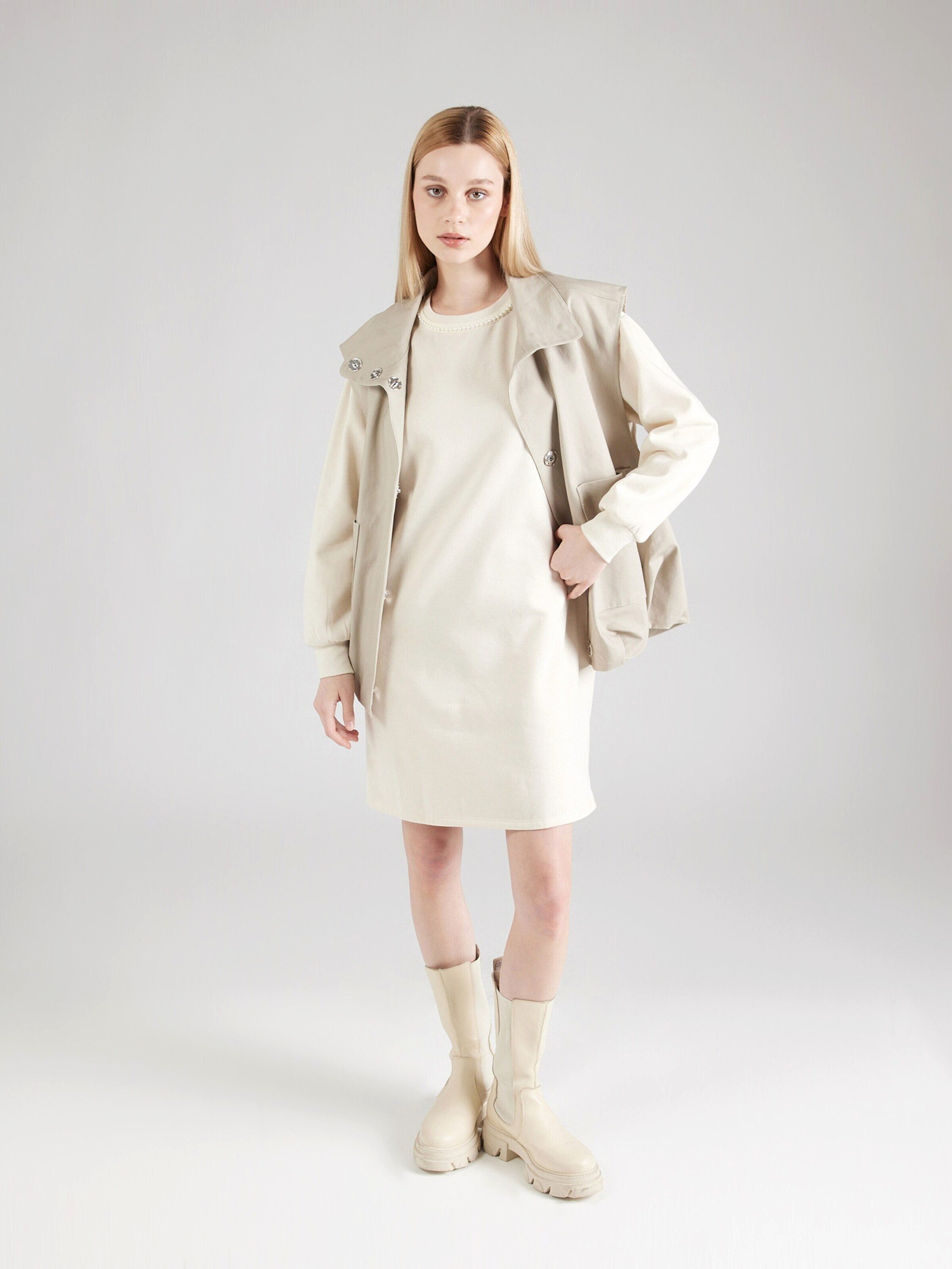 Vero Moda Midikleid VMDAISY (1-tlg) Perlen