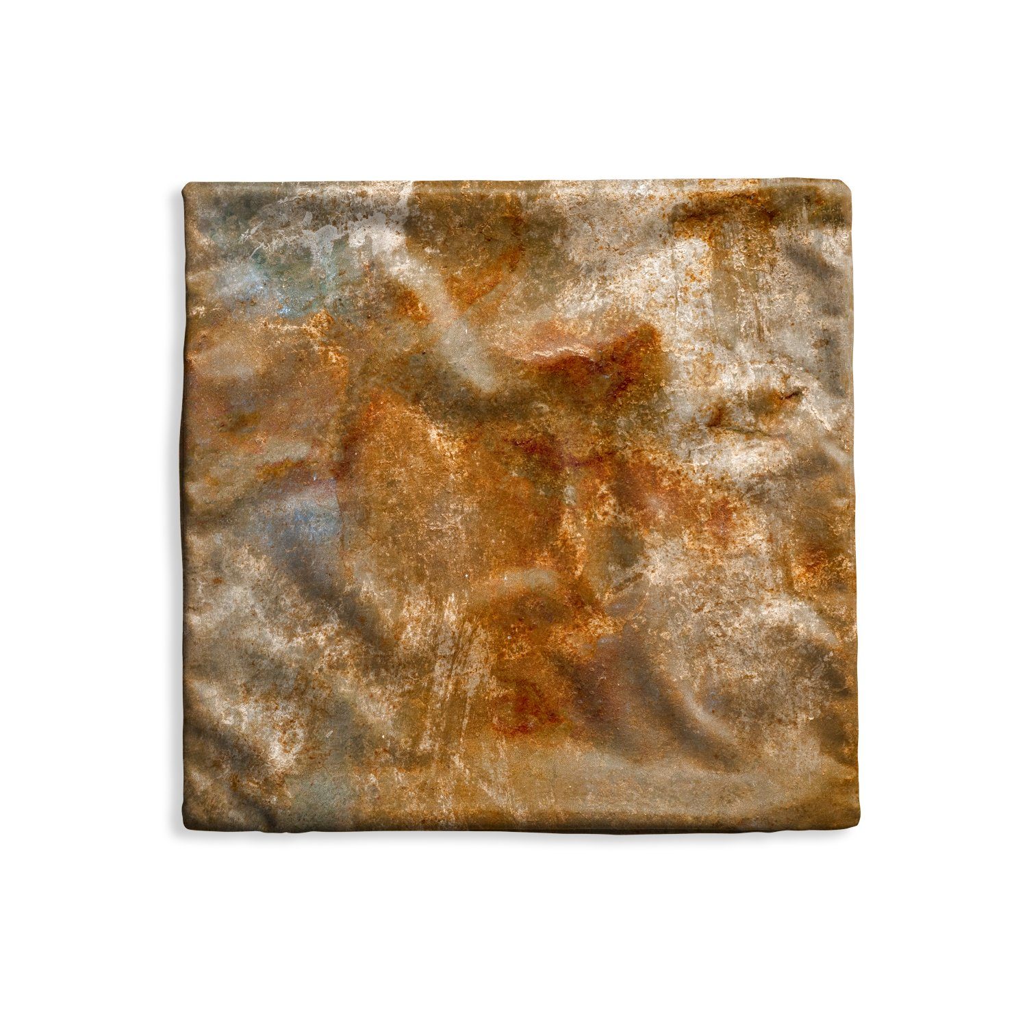 MuchoWow Dekokissen Rost - Gold - Bronze, Kissenbezüge, Kissenhülle, Deko Kissenbezug, Kissen, 40x40 cm