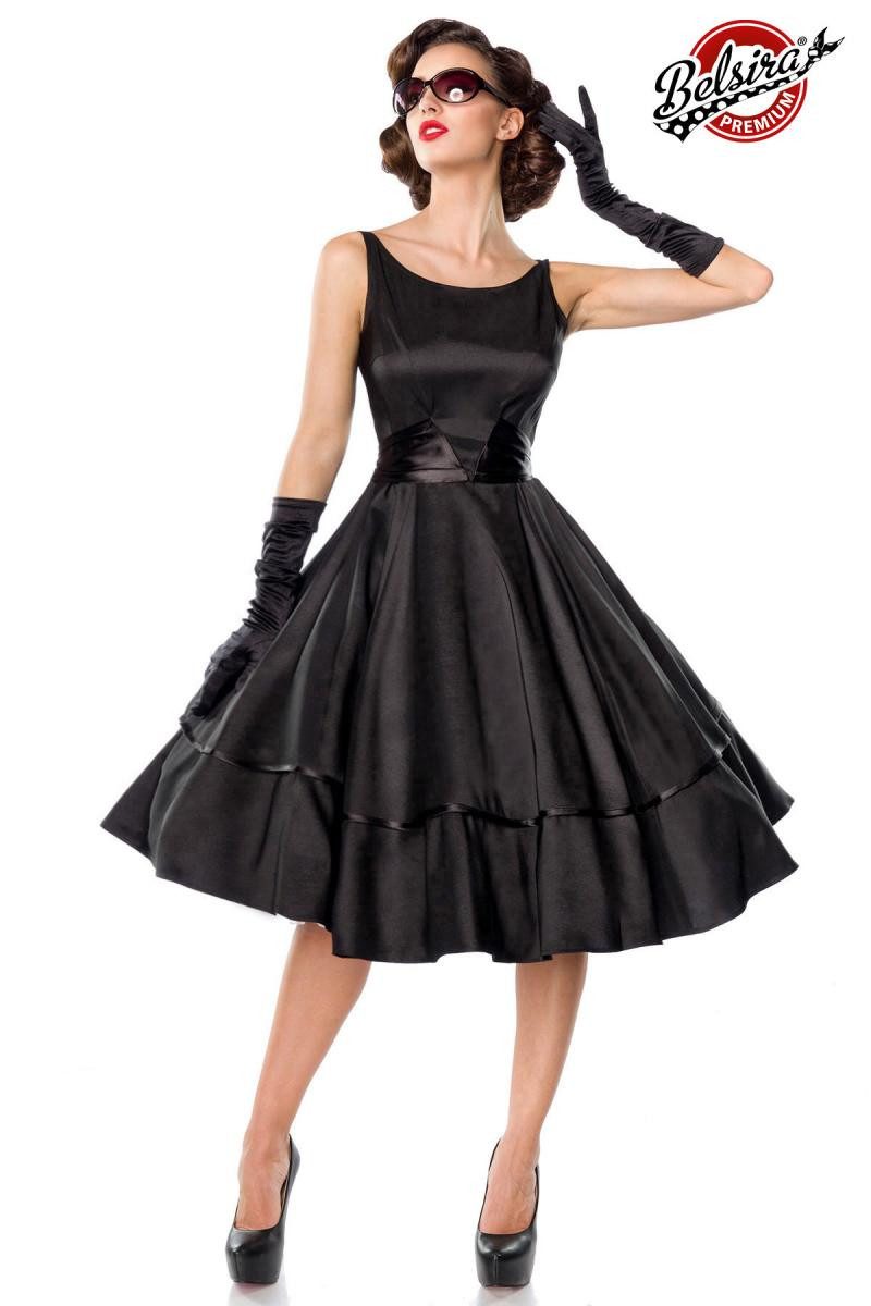 BELSIRA Trachtenkleid Belsira - Premium Swing-Satinkleid günstig online kaufen