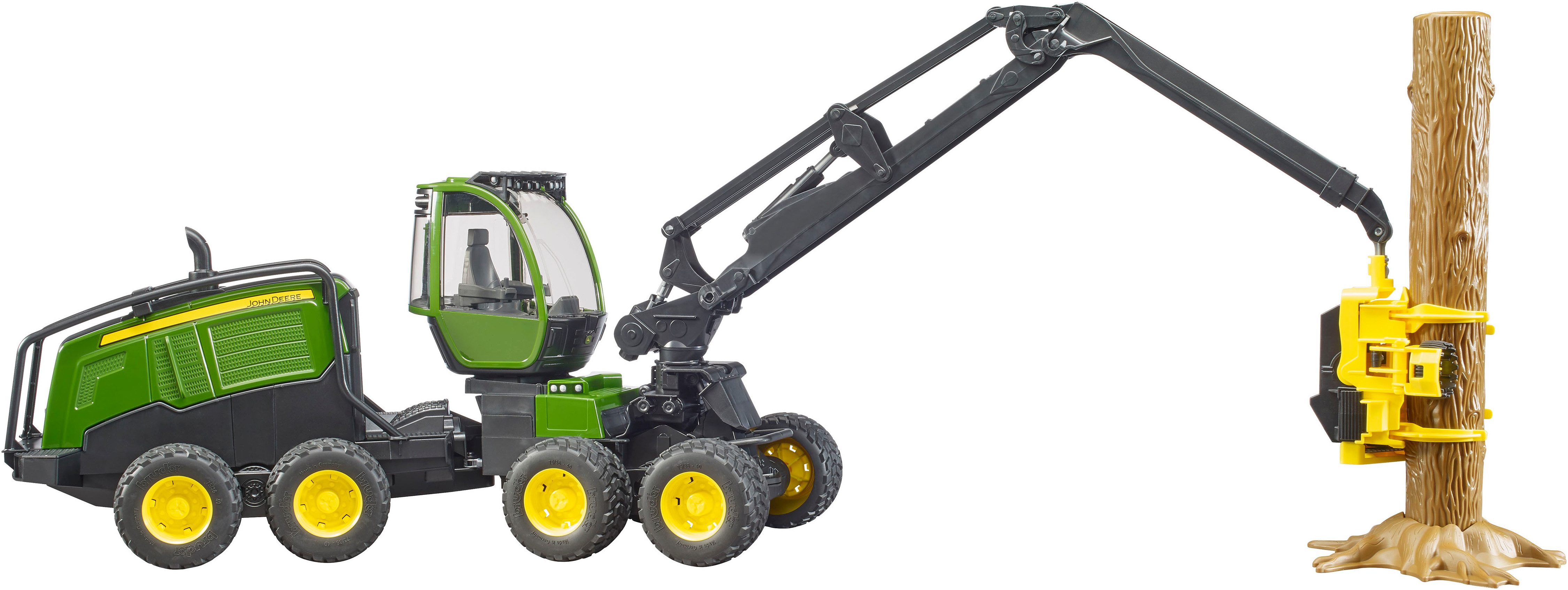 Bruder® Spielzeug-Forstmaschine John Deere 1270G Harvester günstig online kaufen