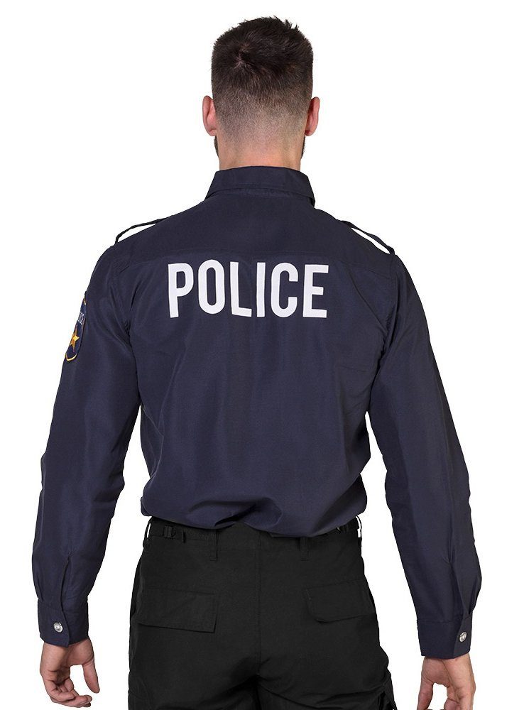 Boland T-Shirt 'Police' Polizeihemd Dunkelblaues Hemd günstig online kaufen