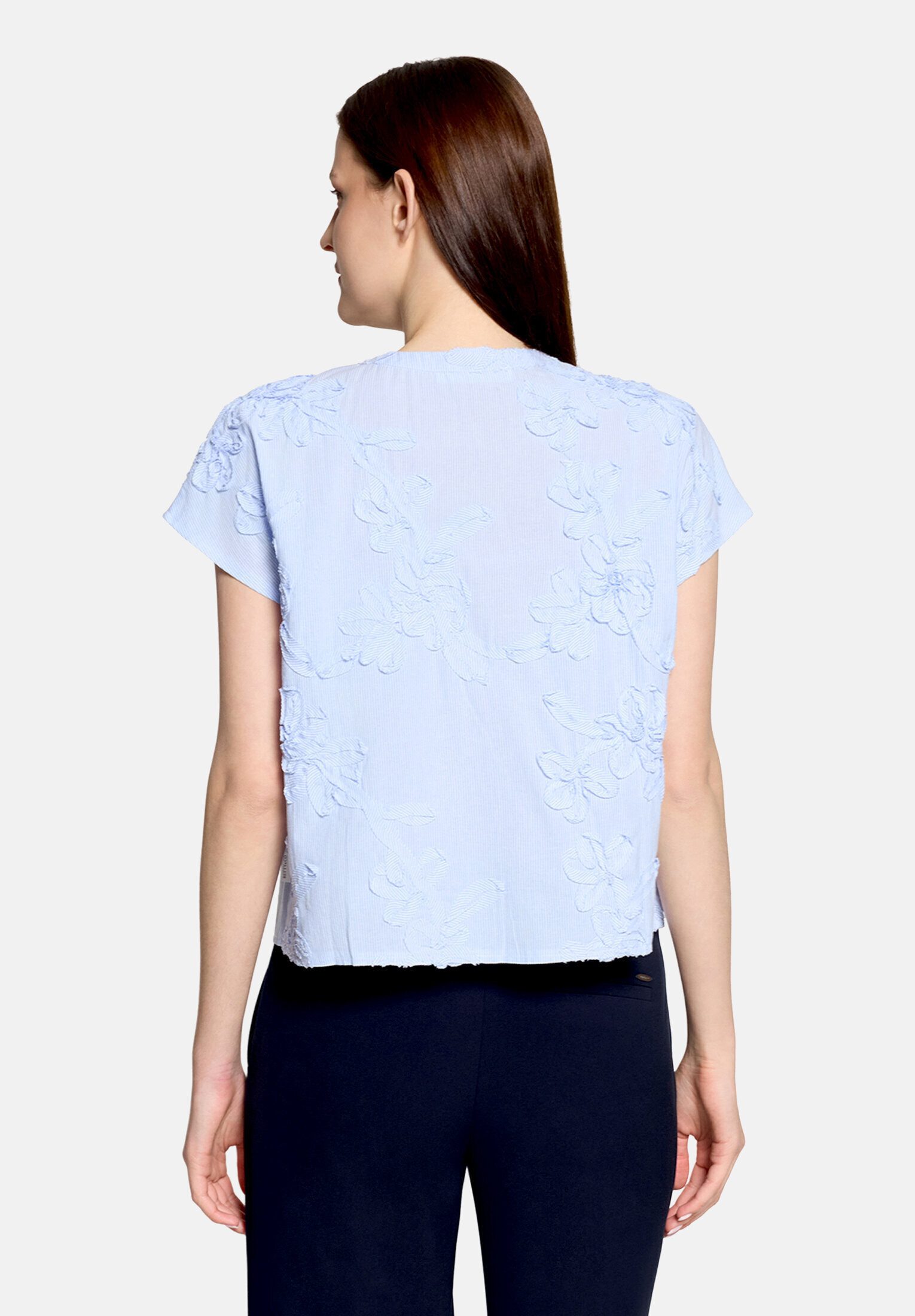 Betty&Co Hemdbluse Damen mit Stickerei