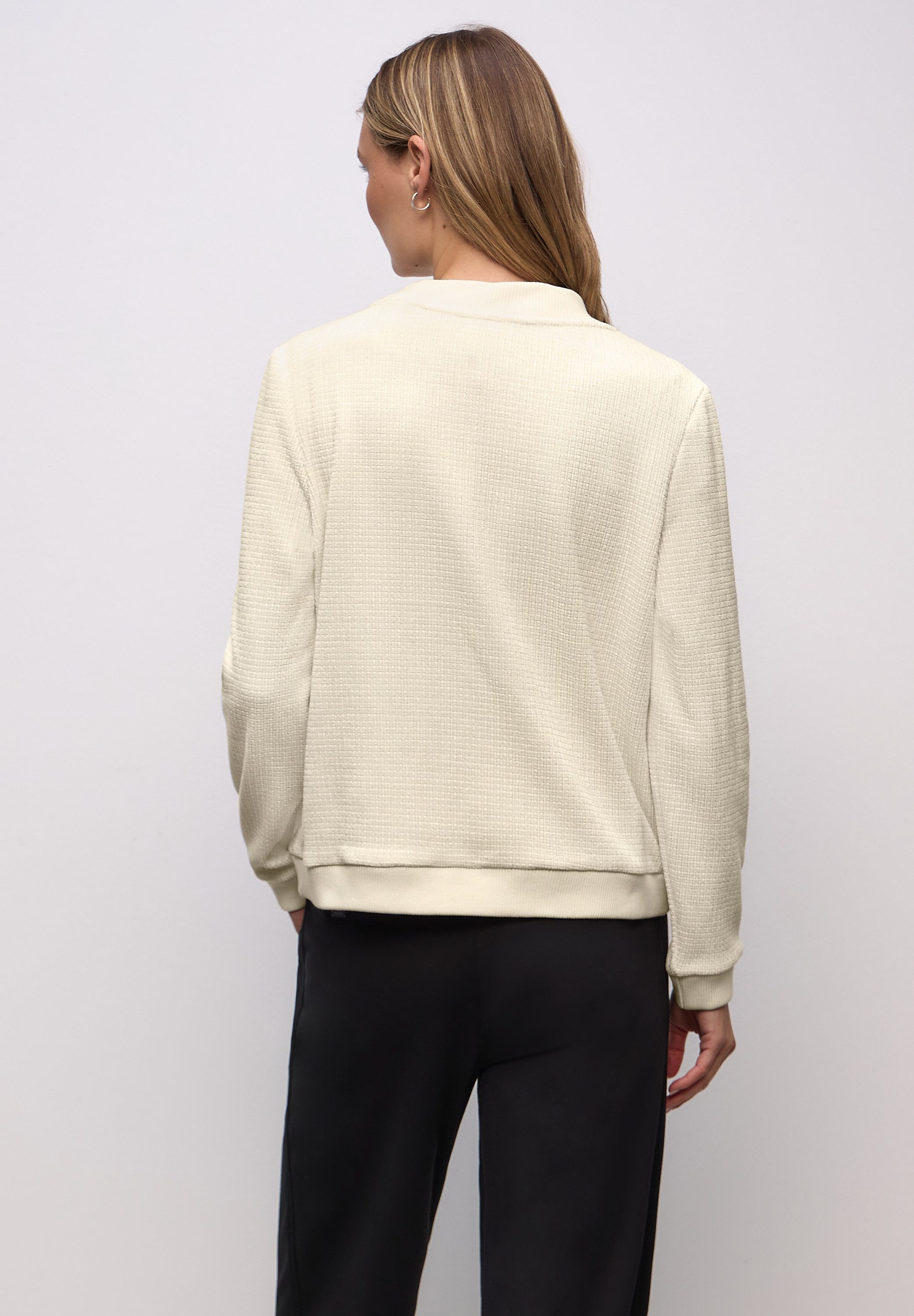 STREET ONE Cardigan mit Struktur-Muster