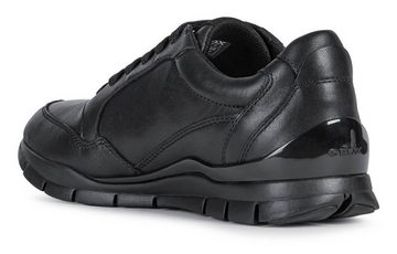 Geox D SUKIE Sneaker mit Geox-Spezial Membrane, Freizeitschuh, Halbschuh, Schnürschuh