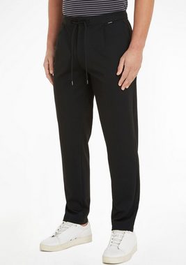 Calvin Klein Chinohose COMFORT KNIT TAPERED PLEAT