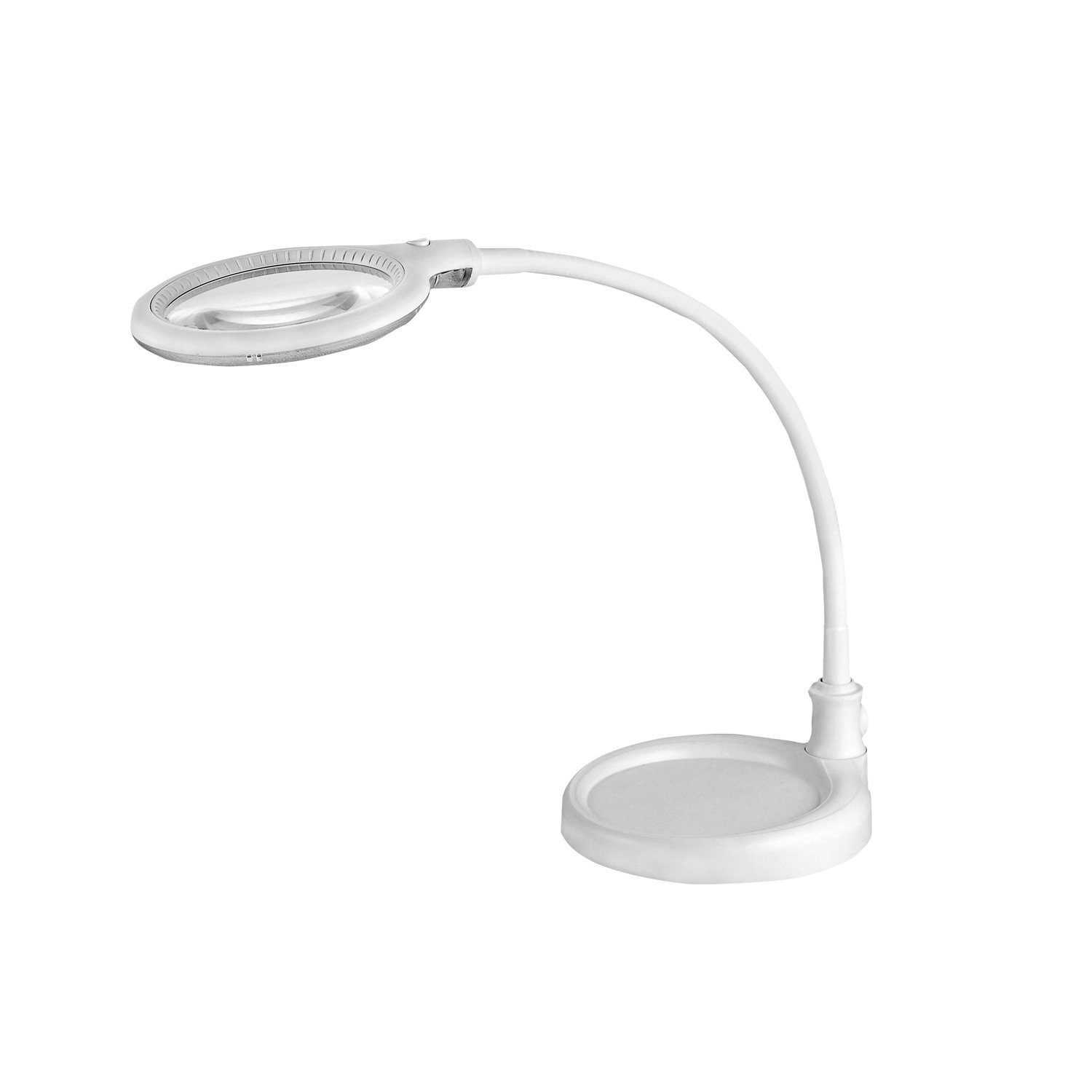 Lumeno Lupenlampe 680X LED Klemmleuchte mit 30 SMD-LEDs, 6 Watt, LED fest integriert, Kaltweiß, 6500 K