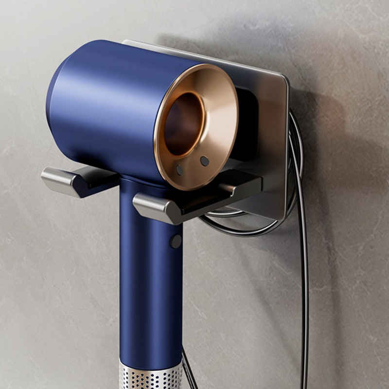 HYTIREBY Haartrocknerhalter für Dyson Supersonic Haartrocknerhalter Haartrocknerhalter, (Wand Halterung Ständer, ohne Bohren)