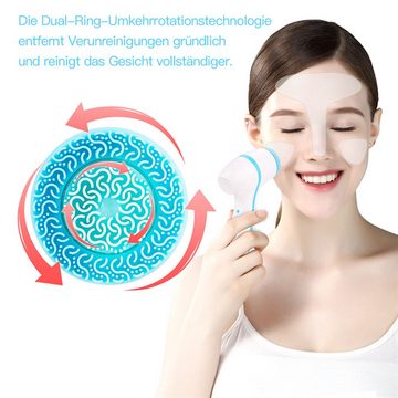 XDeer Gesichtspflege-Set 3 in 1 Elektrische Gesichtsbürste Gesichtsreinigungsbürste, Wiederaufladbares Gesichtsreinigungsset Schmutzablösung Ölentfernung