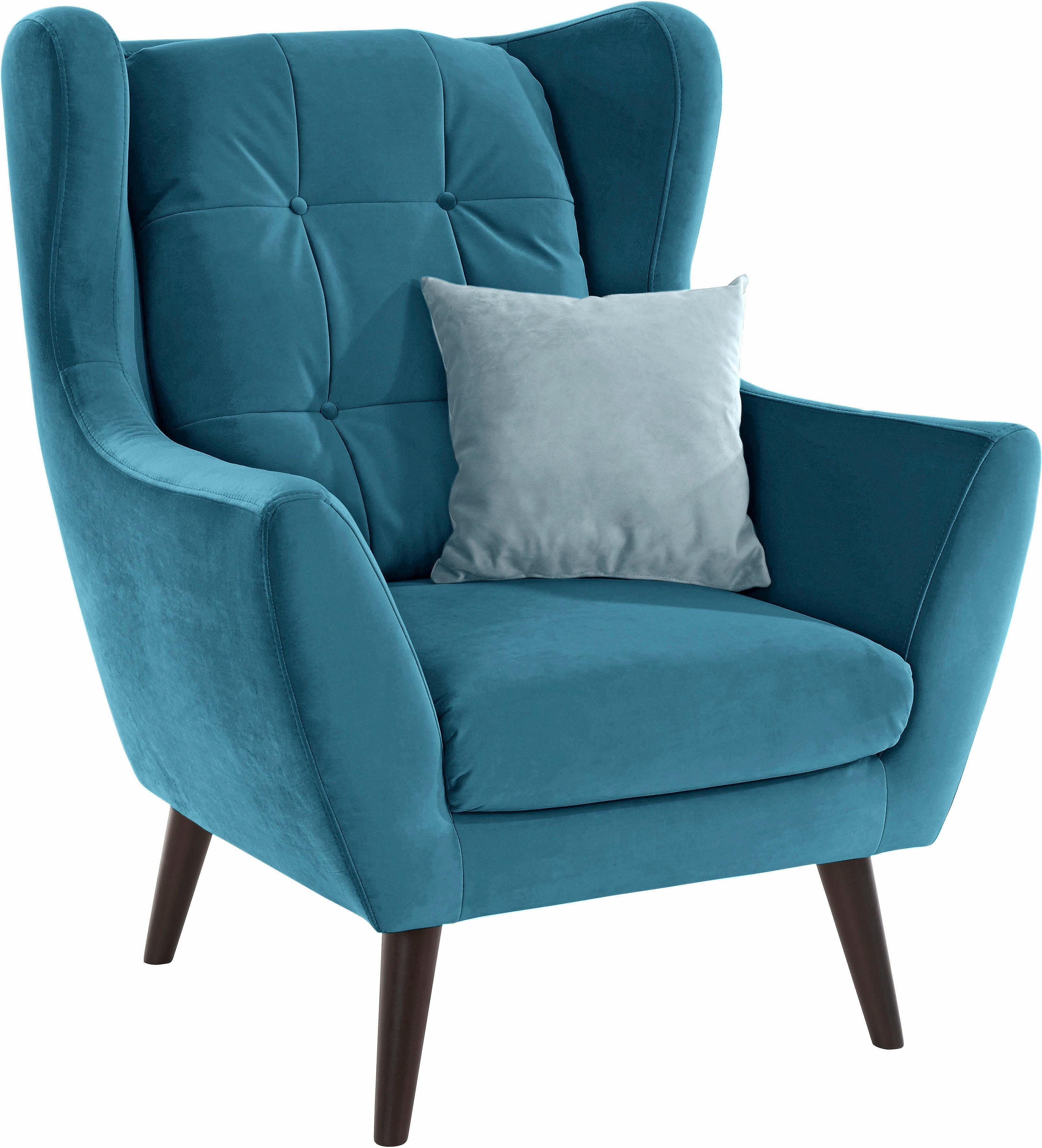 andas Ohrensessel Hemmink, Sessel, Loungesessel, mit günstig online kaufen