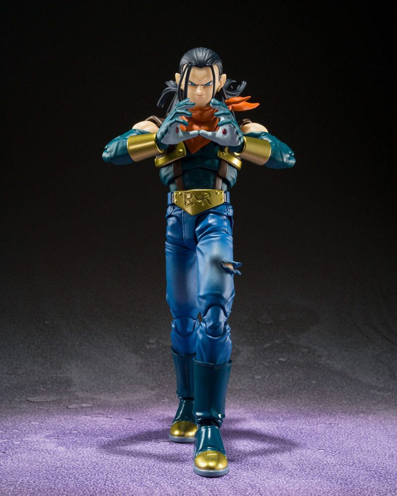 Bandai Tamashii Nations Actionfigur Dragon Ball GT S.H.Figuarts Actionfigur Super Android 17 20 cm
